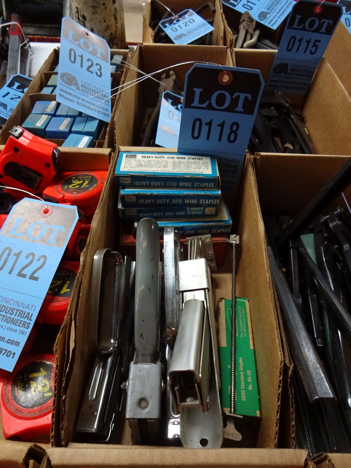 (LOT) STAPLERS