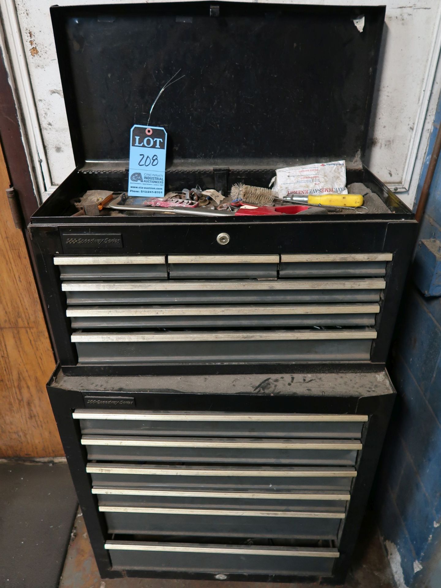 PORTABLE TOOL BOXES WITH CONTENTS