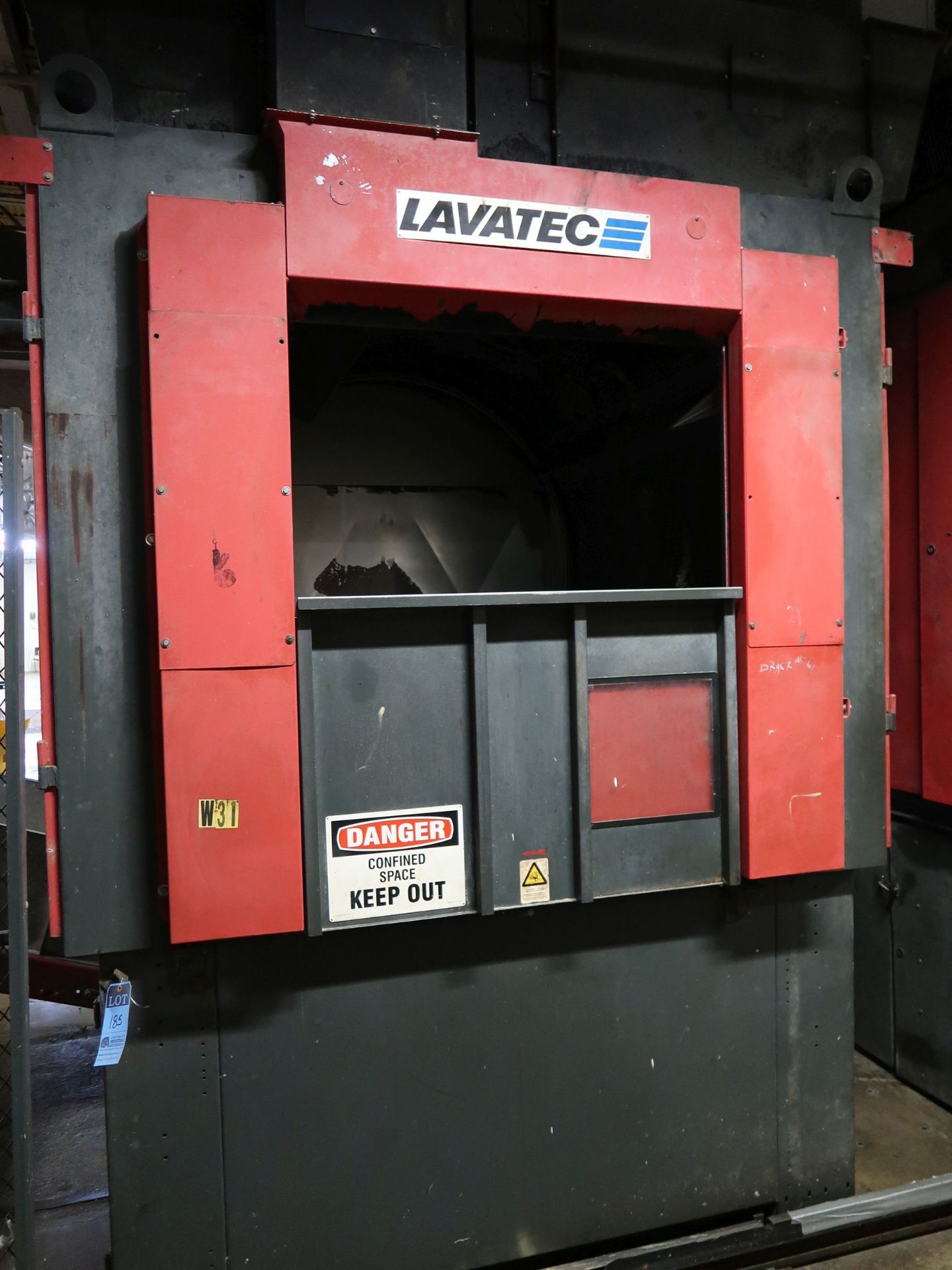 **234 LB. LAVATEC MODEL TT745G/U GAS FIRED BATCH DRYER; S/N 7450563** SUBJECT TO OVERALL BID AT