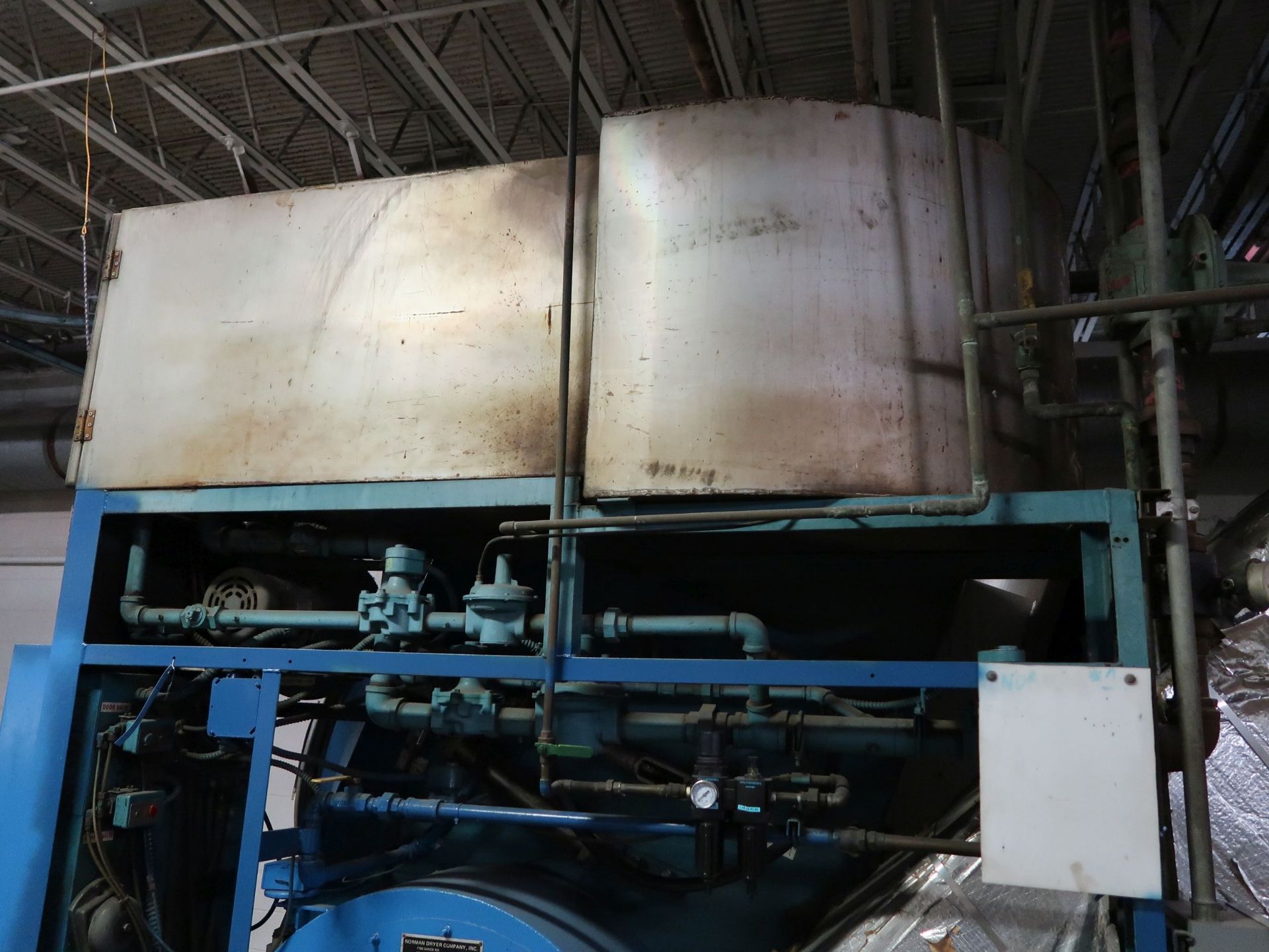 400 LB. NORMAN MODEL 123 GAS FIRED BATCH DRYER; S/N T-5891 - Image 5 of 6