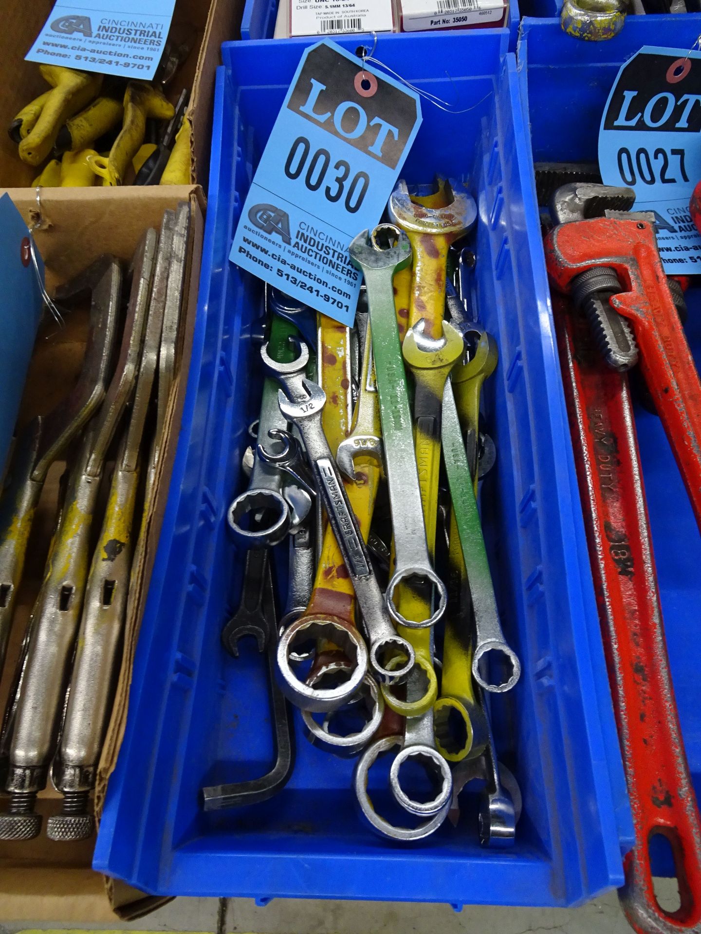 (LOT) COMBINATION WRENCHES