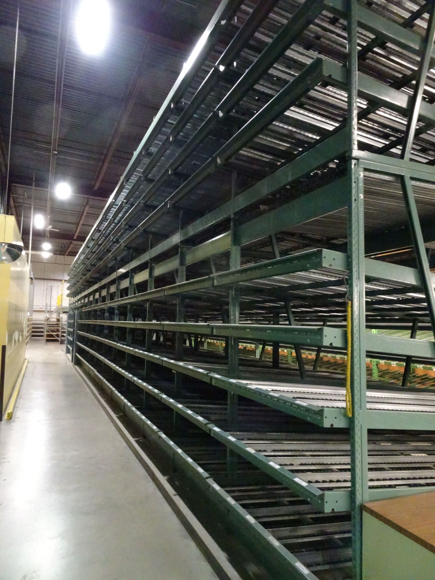 25' WIDE X 235' LONG TWO-STORY SPACE LOFT MEZZANINE WITH (24) SECTIONS 60" WIDE X 128" DEEP X 19' - Image 3 of 10