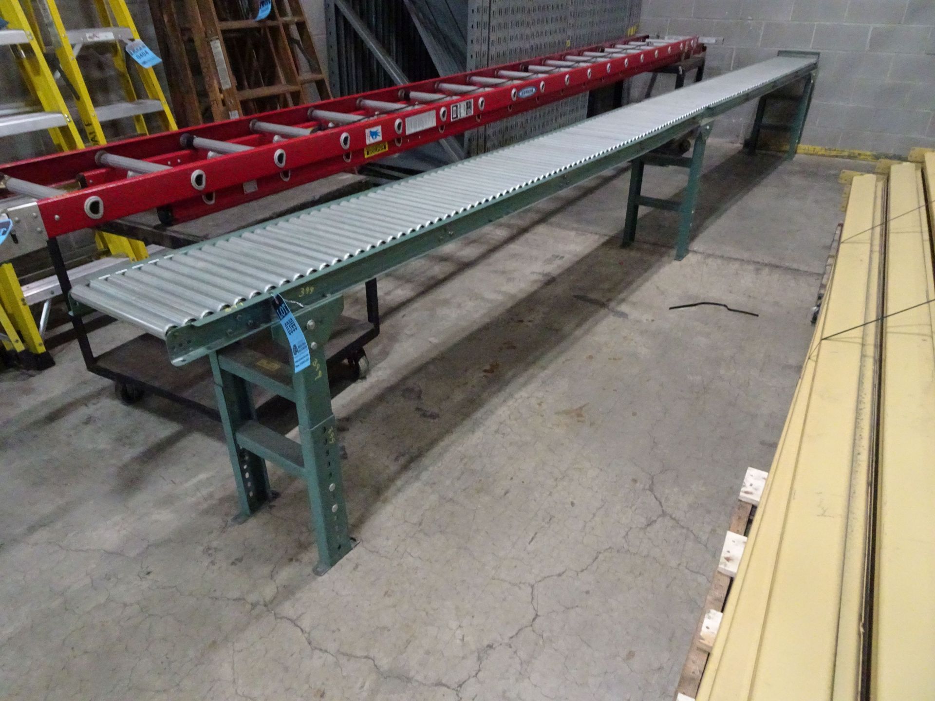 13" X 240" ROLLER CONVEYOR