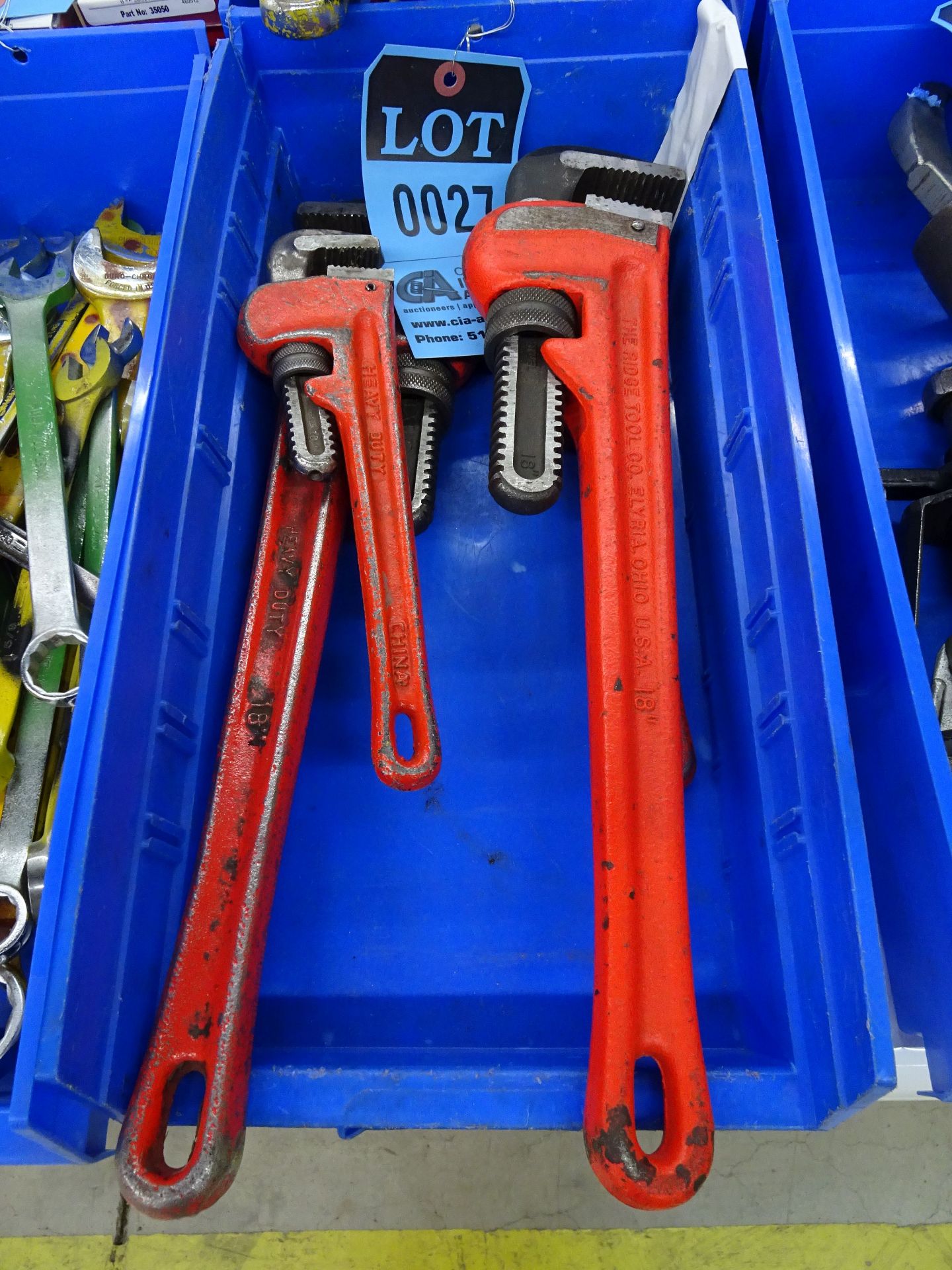 PIPE WRENCHES