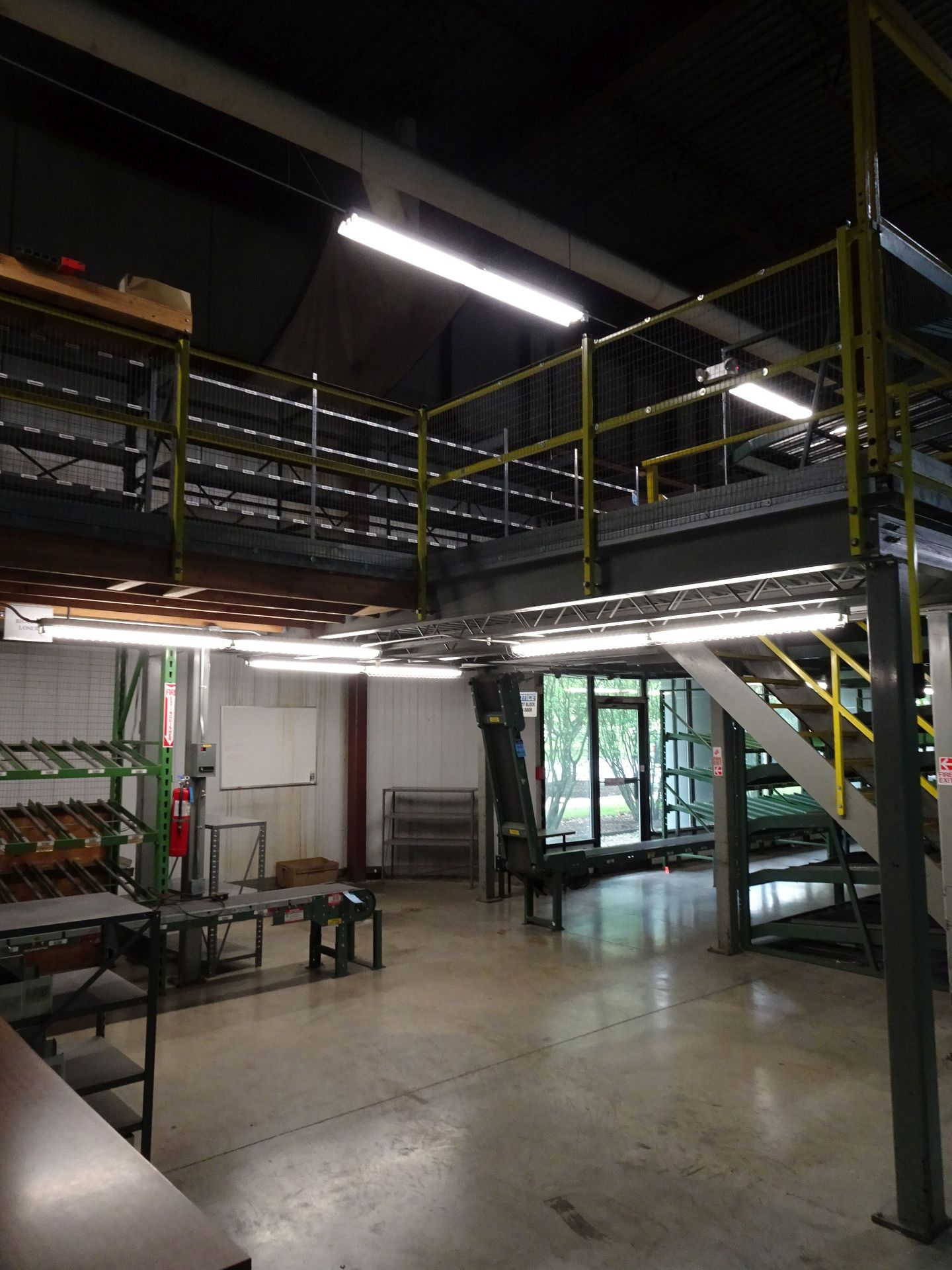 25' WIDE X 235' LONG TWO-STORY SPACE LOFT MEZZANINE WITH (24) SECTIONS 60" WIDE X 128" DEEP X 19' - Image 2 of 10