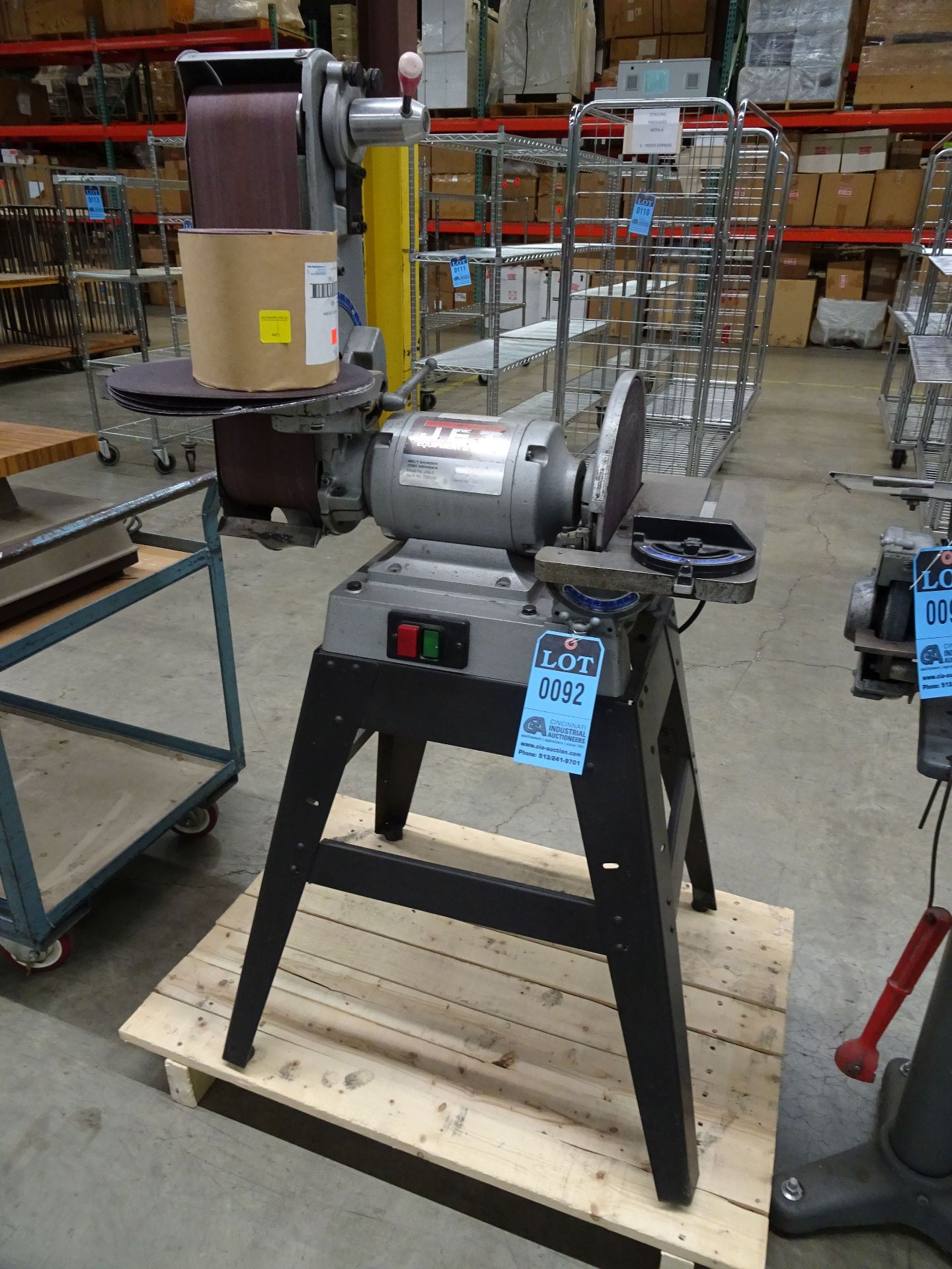 6" BELT / 12" DISC JET COMBO SANDER