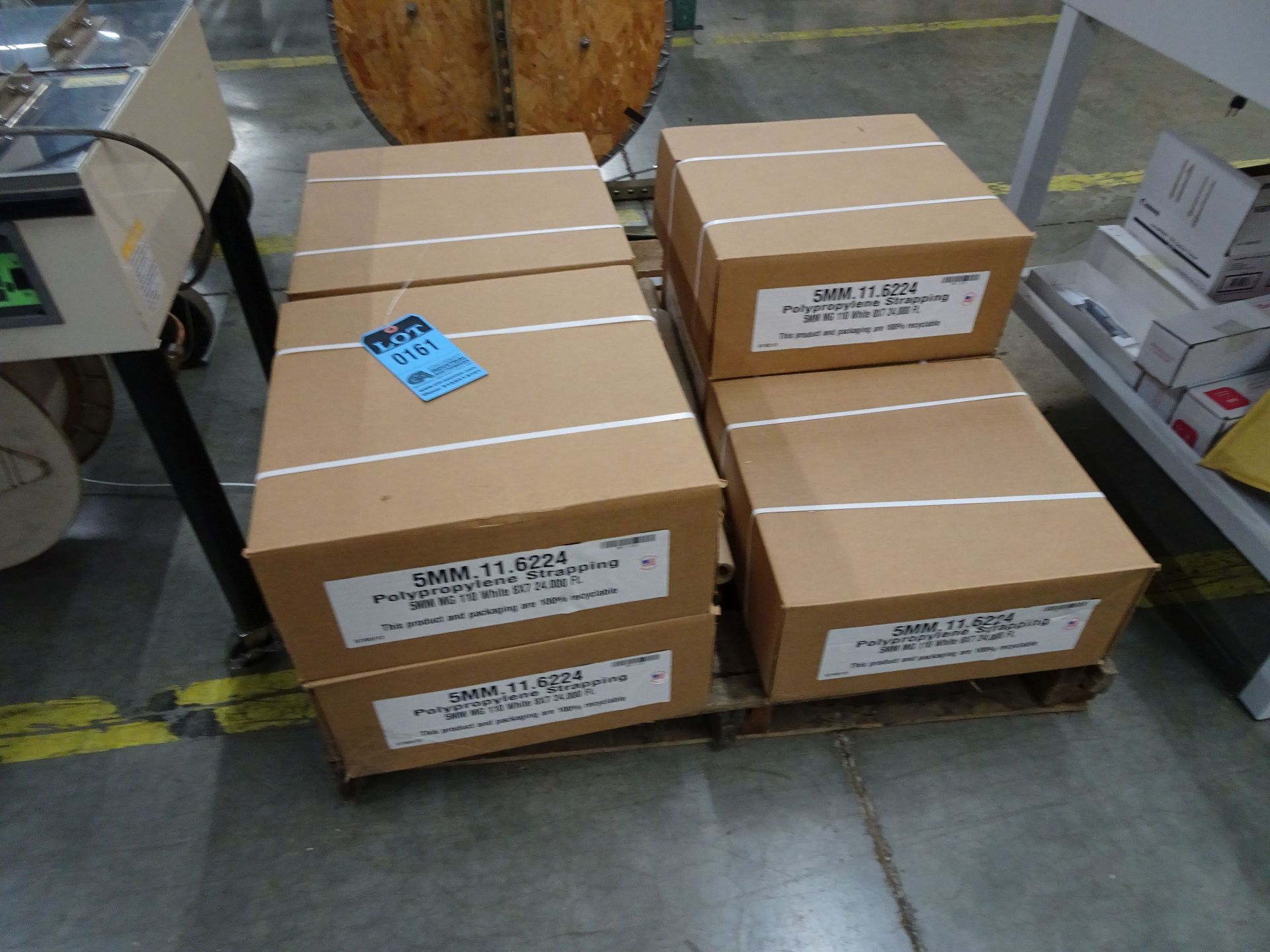 BOXES OF 5 MM.11.6224 PLYPROPYLENE STRAPPING