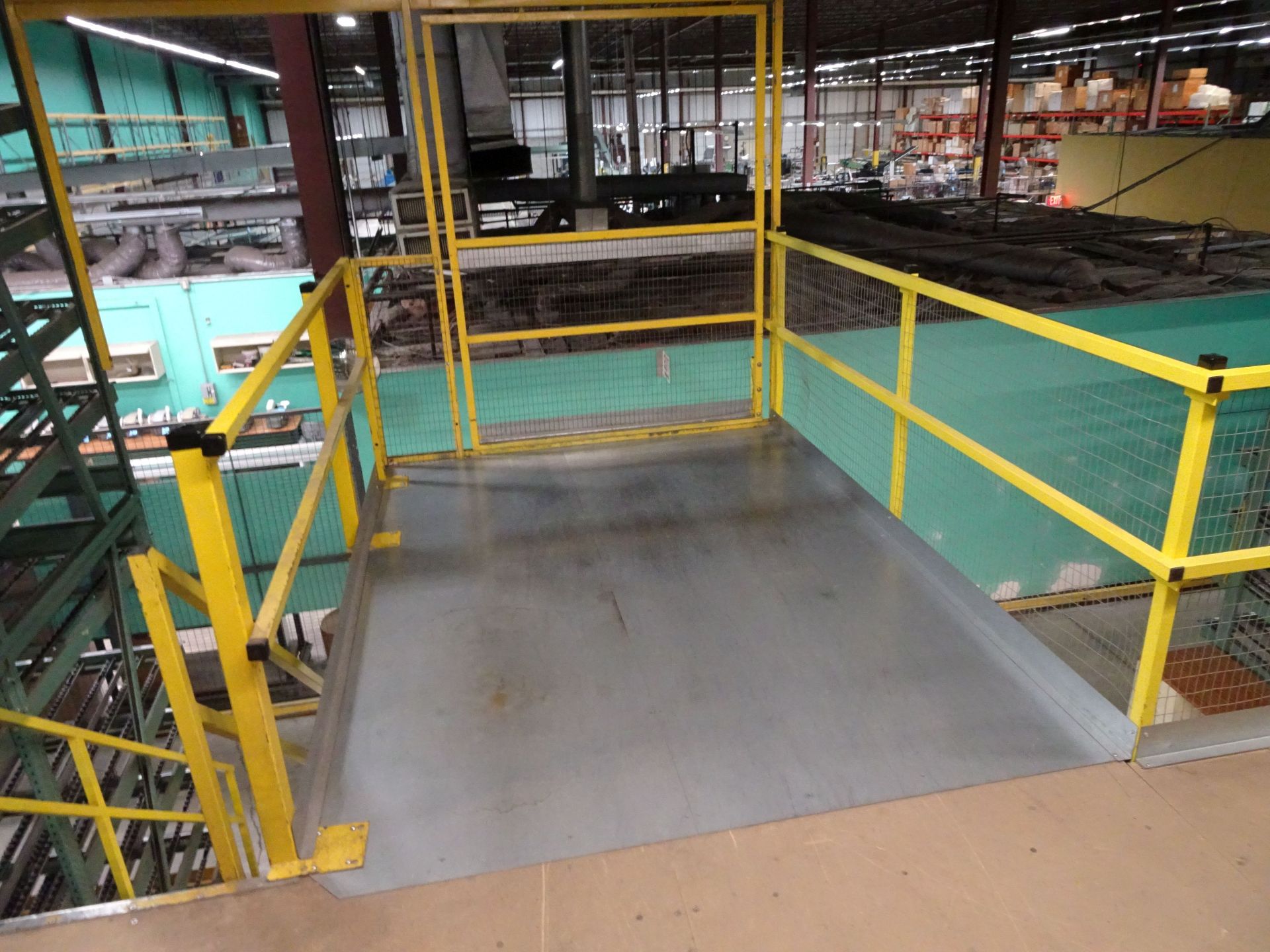 25' WIDE X 235' LONG TWO-STORY SPACE LOFT MEZZANINE WITH (24) SECTIONS 60" WIDE X 128" DEEP X 19' - Image 6 of 10