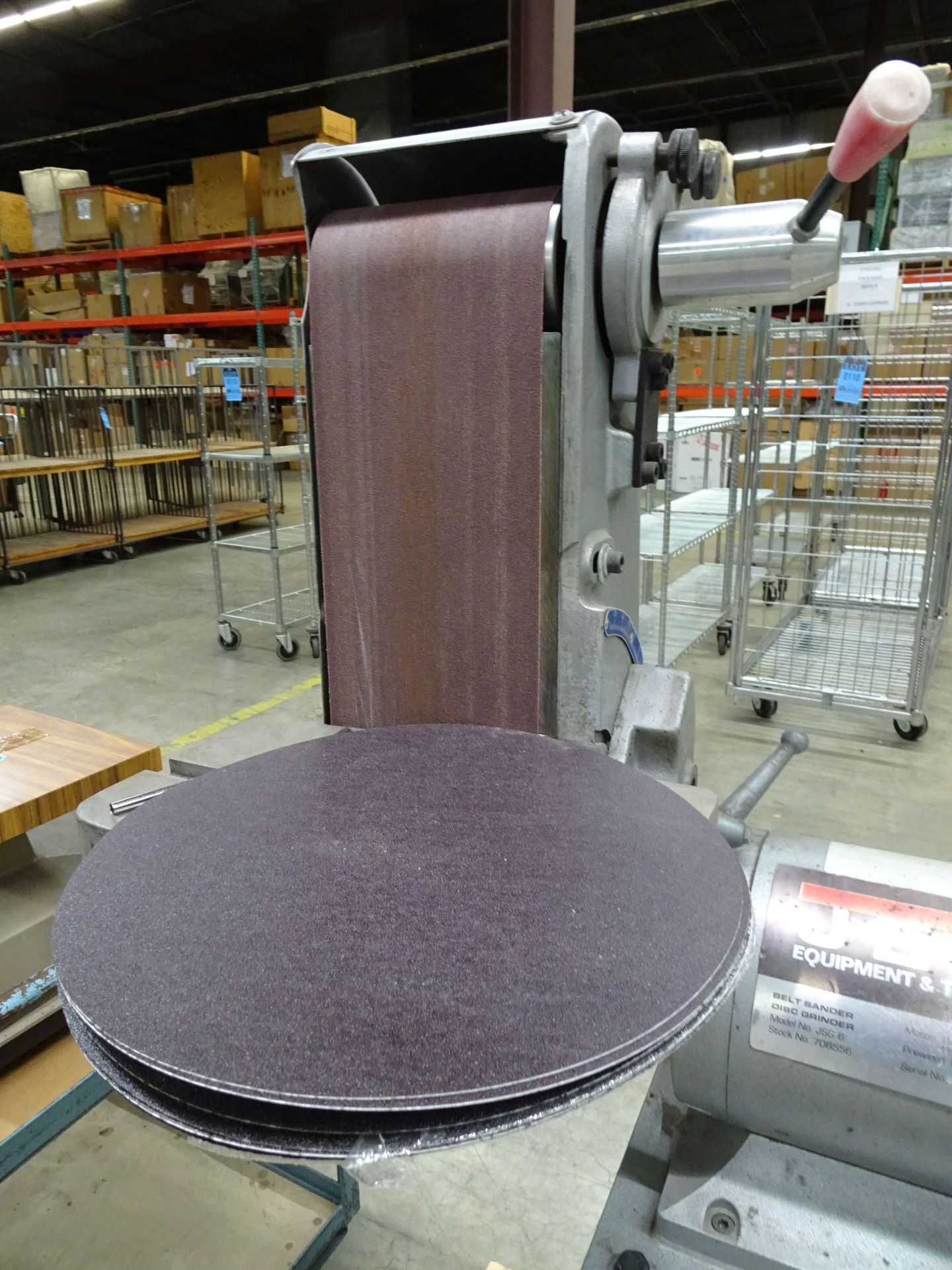 6" BELT / 12" DISC JET COMBO SANDER - Image 4 of 4