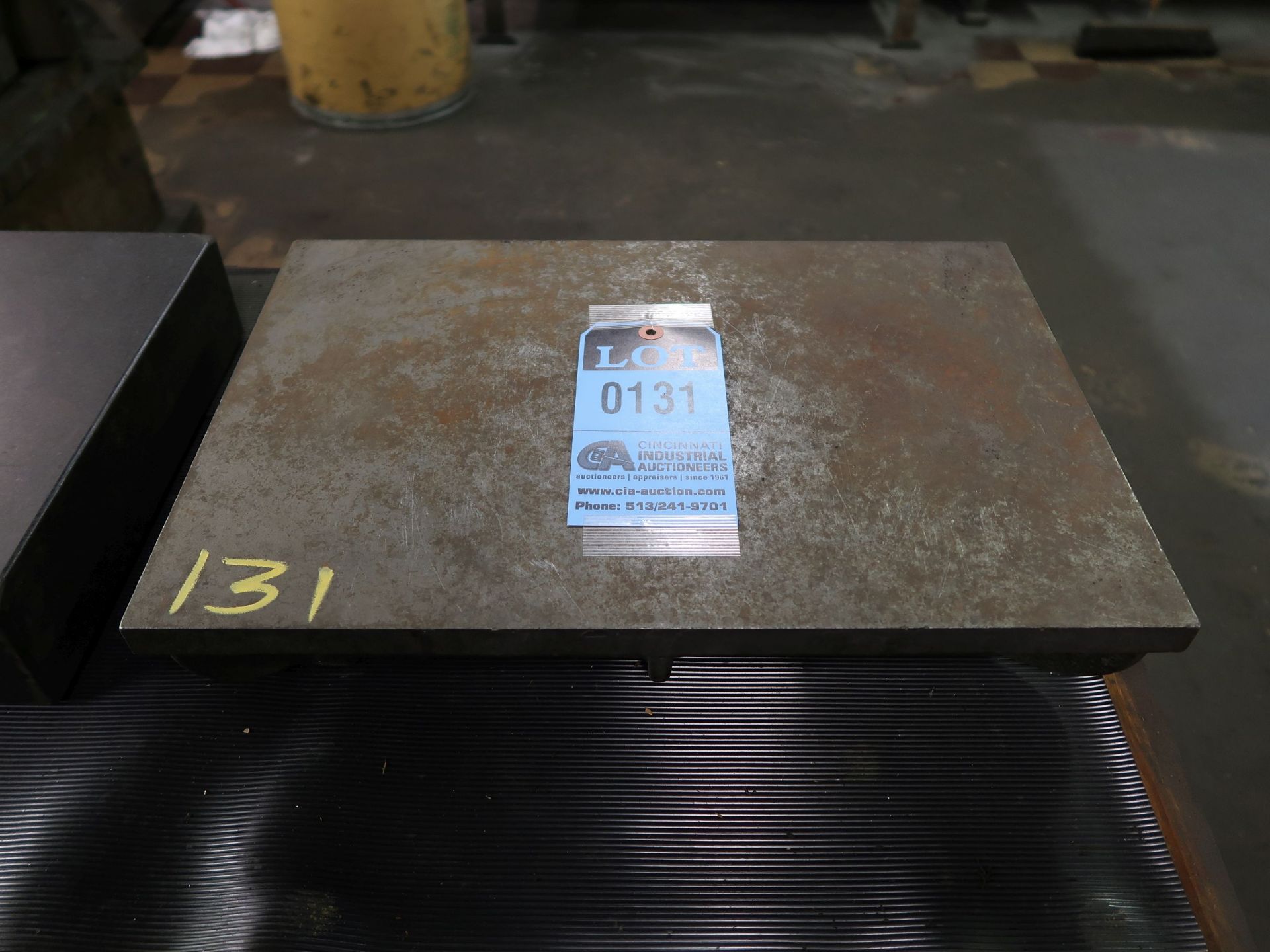 12" X 18" X 3" HIGH CAST IRON SURFACE PLATE