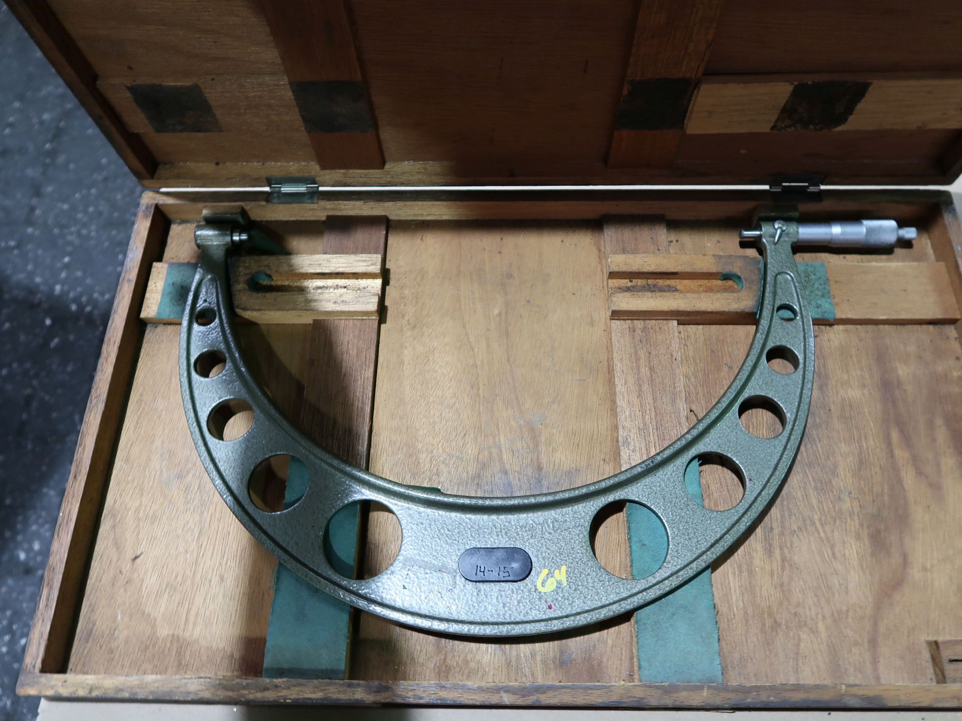 15" - 14" MITUTOYO OUTSIDE MICROMETER