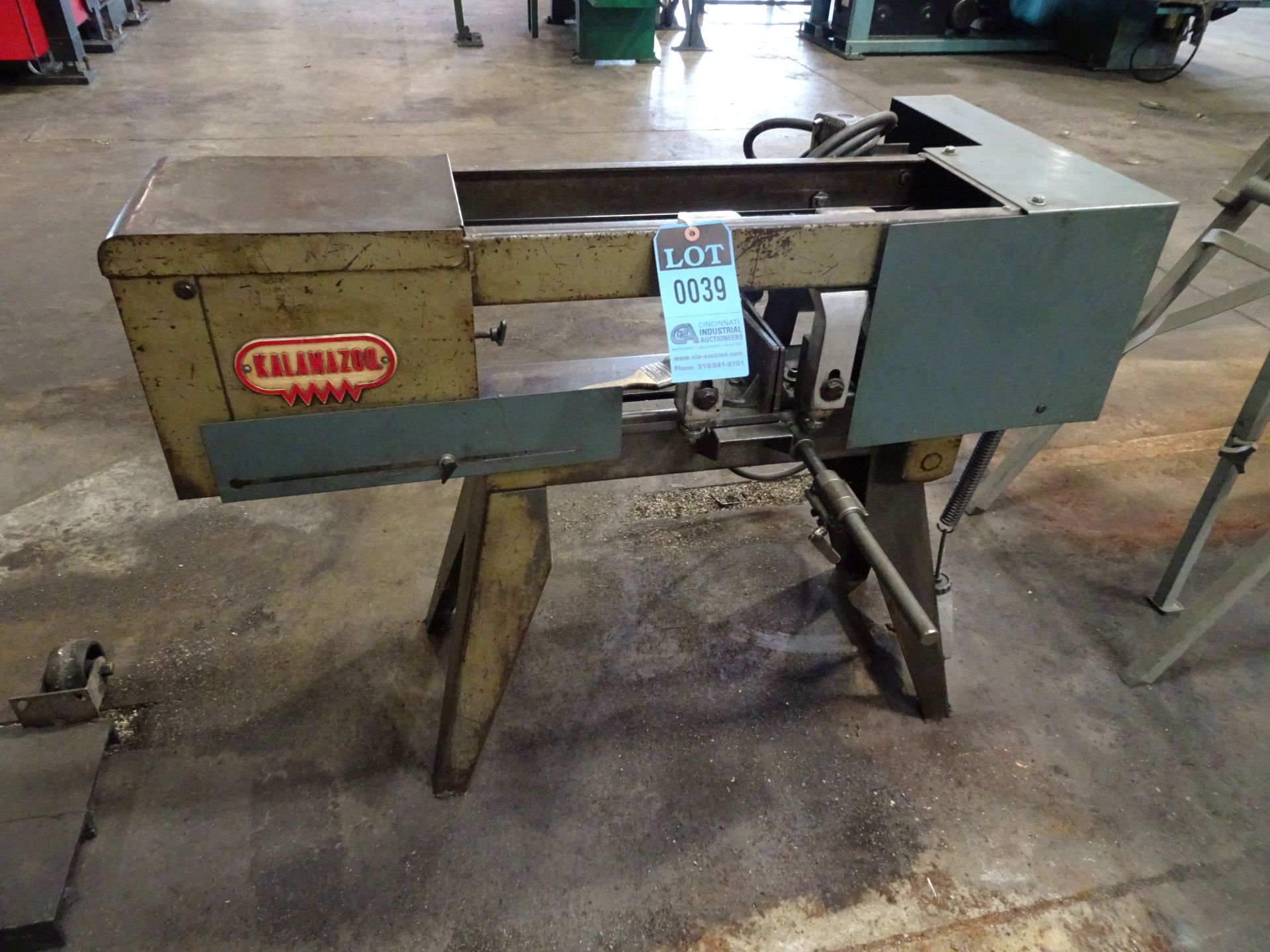 8" X 12" KALAMAZOO HORIZONTAL BAND SAW