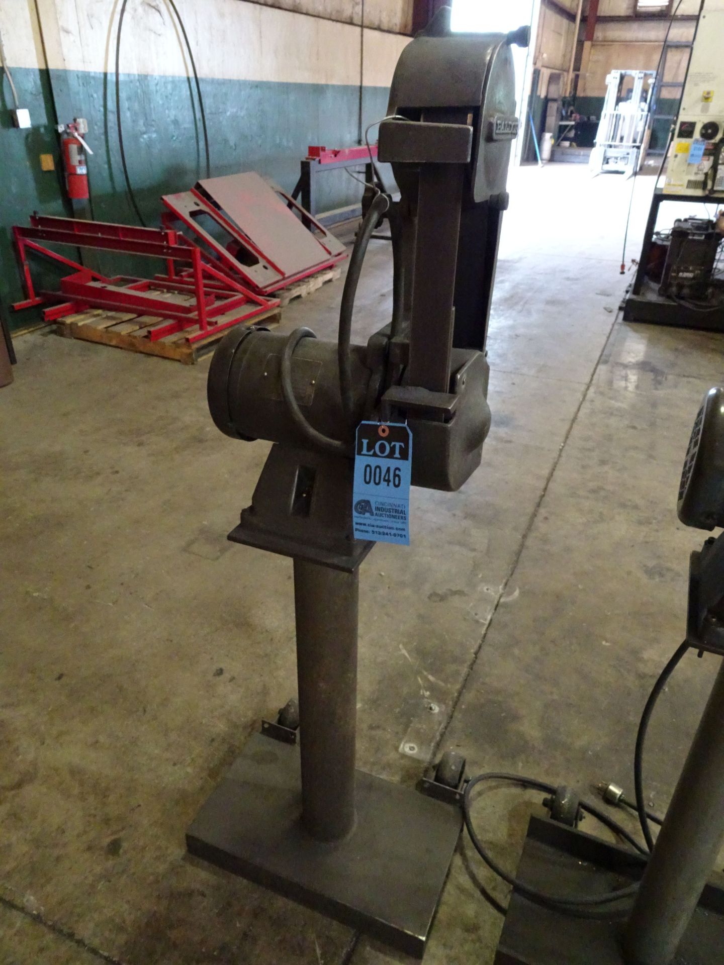 2" BALDOR BELT GRINDER