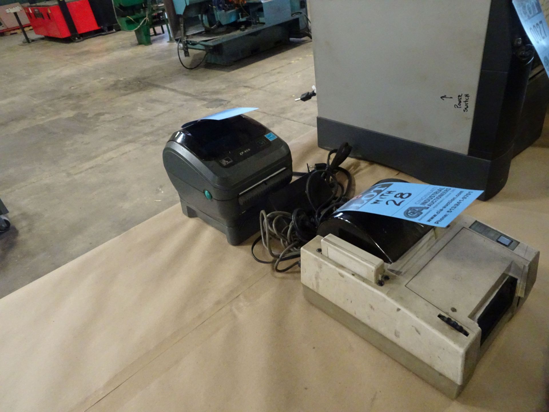 ZEBRA ZP450 ANPEII LABEL PRINTER