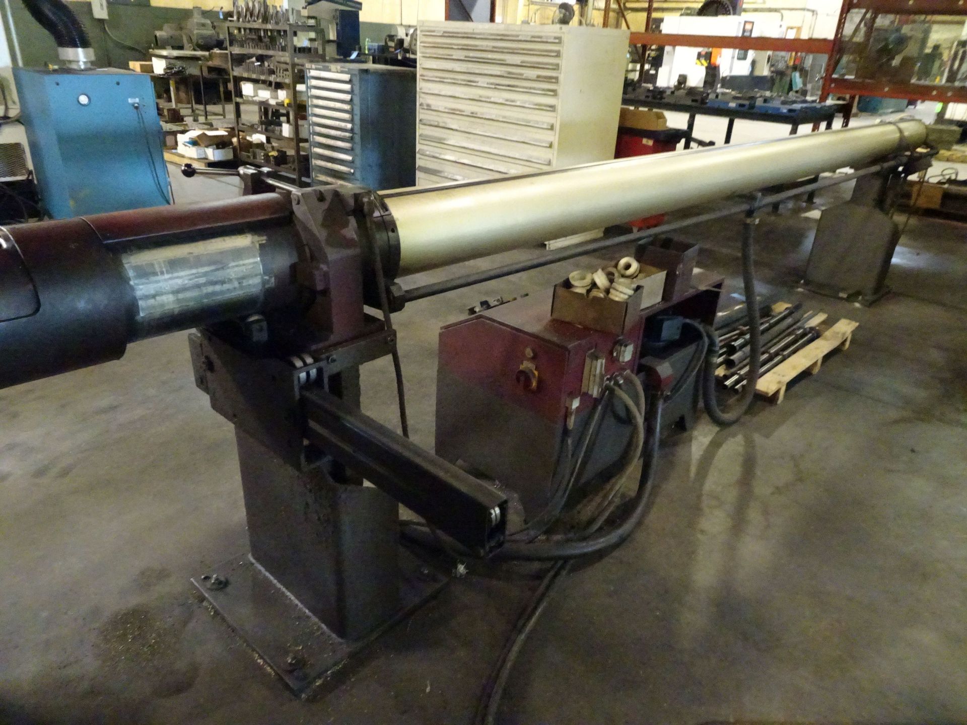 SMW MODEL QUCIK 7.52 HYDRAULIC BAR FEED WITH HYDRAULIC PUMP - Image 7 of 7