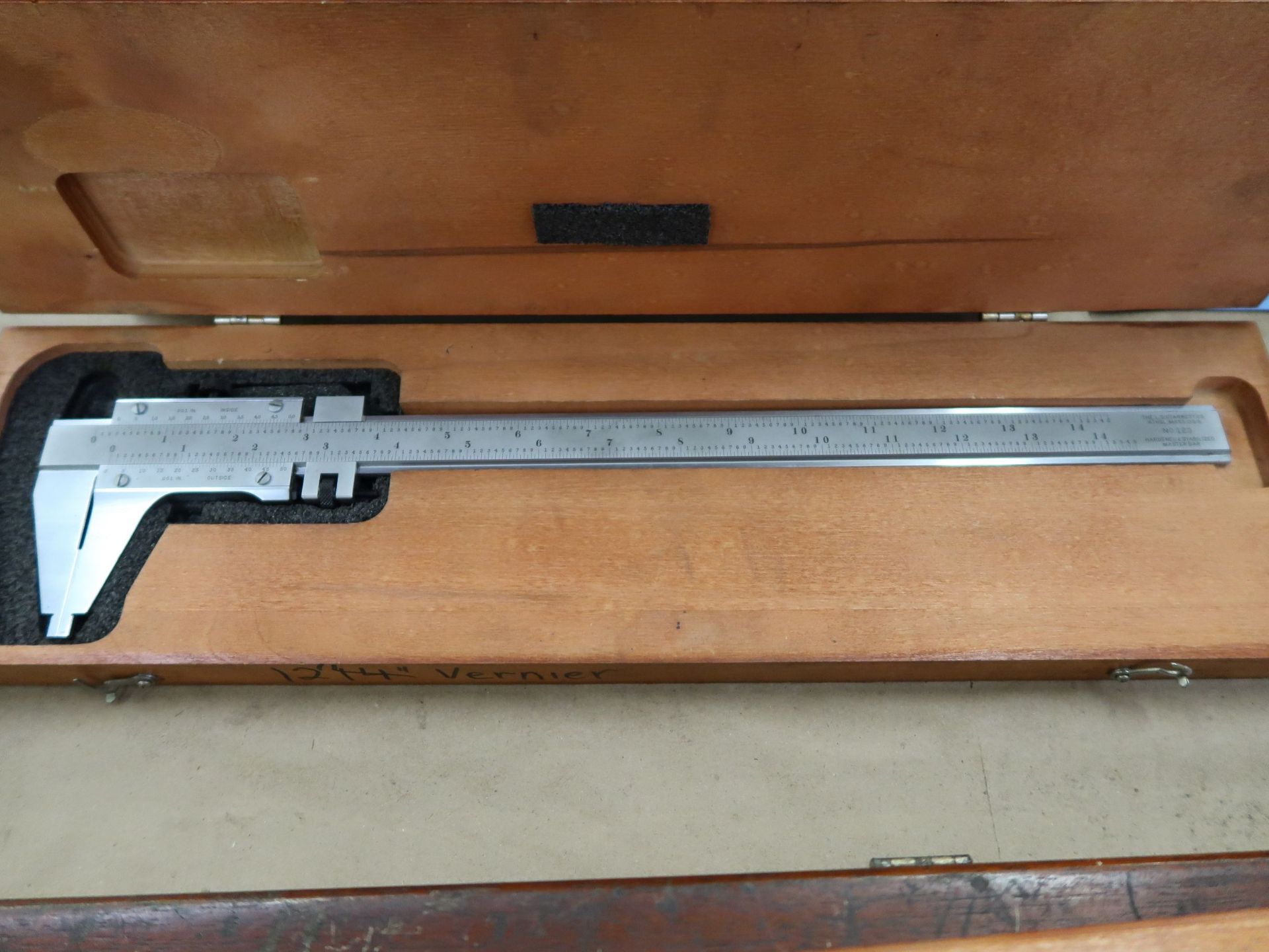 12" STARRETT VERNIER CALIPERS