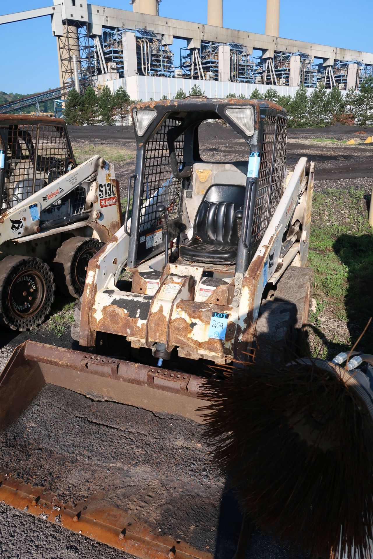 2010 BOBCAT MODEL S130 SKID STEER LOADER; S/N A3KY36708, 1,602 HOURS