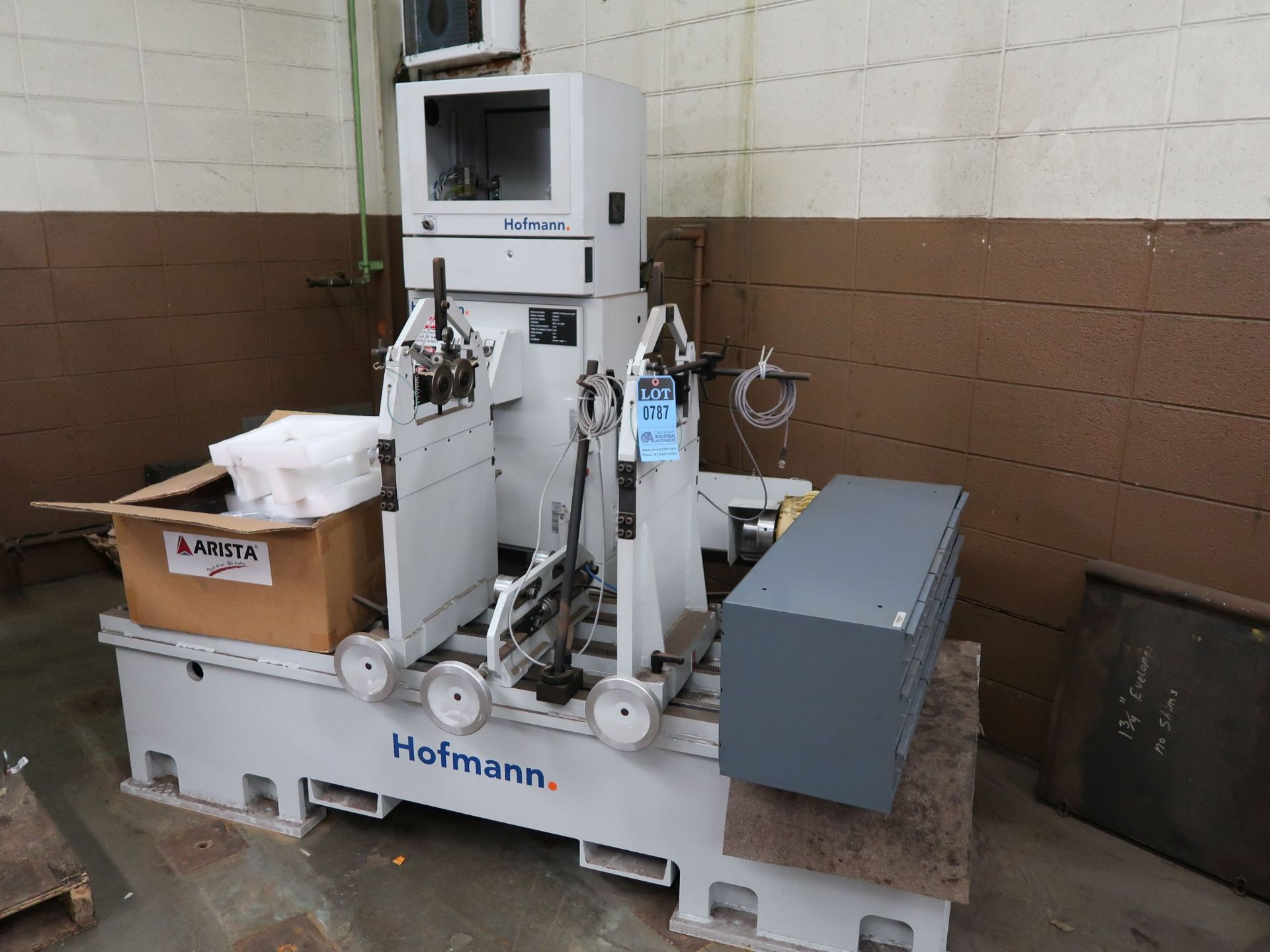 AMERICAN HOFFMAN MODEL PCH-19.1 CNC BALANCING MACHINE; S/N 20164023, MAX WEIGHT 1,550 LB. MAX PART