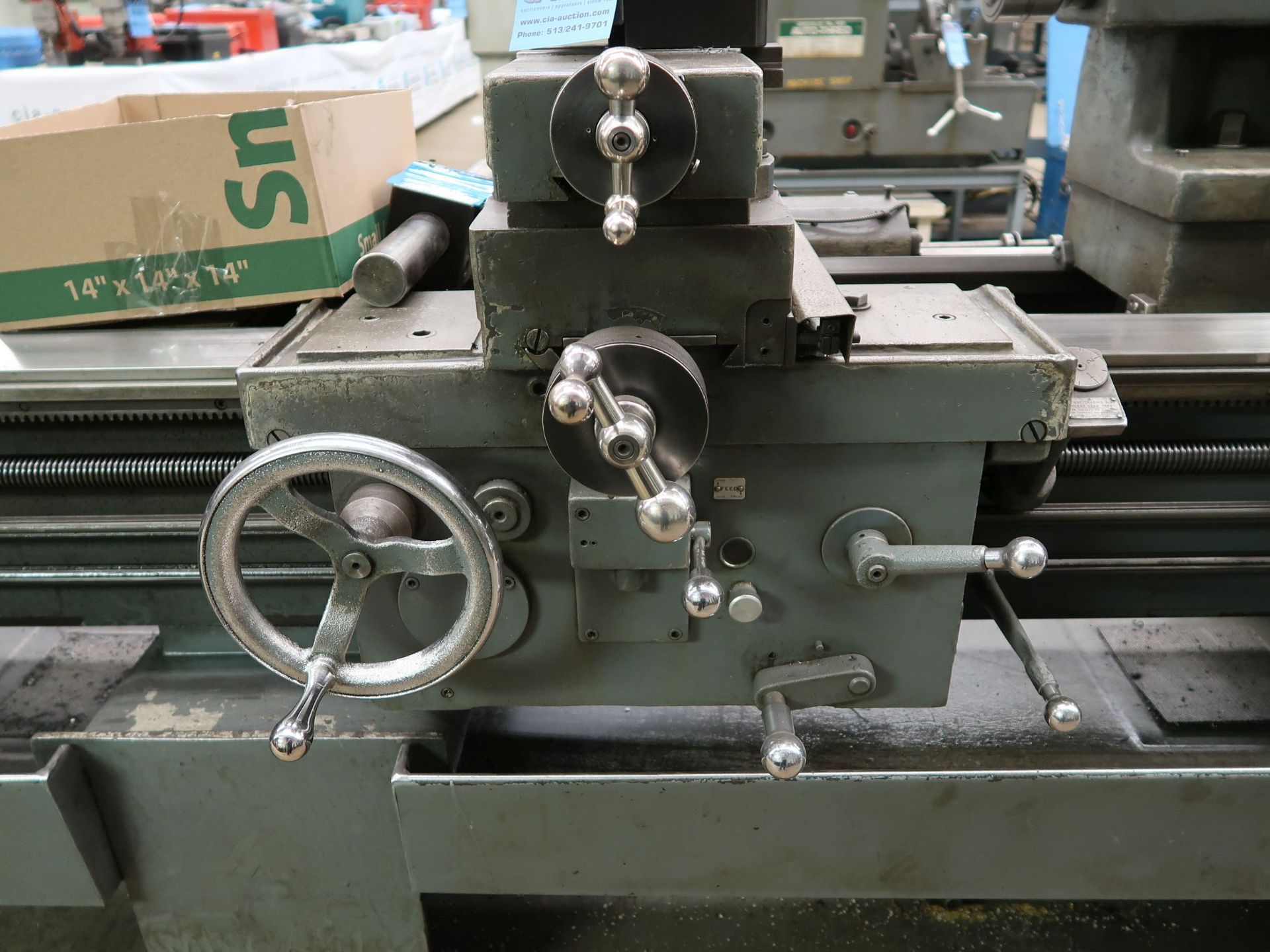 24" X 92" LEBLOND MODEL 24" REGAL 9" 12-SPEED HOLLOW SPINDLE GEARED HEAD ENGINE LATHE; S/N 7HS593, - Image 7 of 14