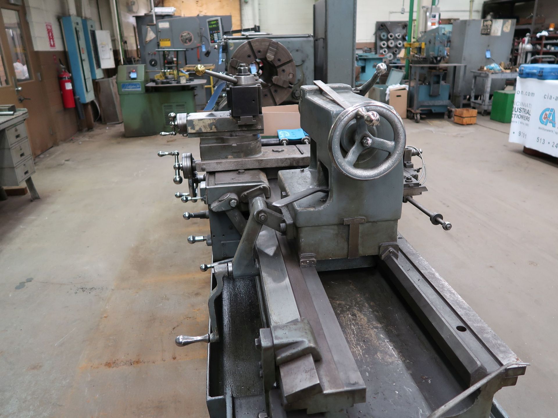 24" X 92" LEBLOND MODEL 24" REGAL 9" 12-SPEED HOLLOW SPINDLE GEARED HEAD ENGINE LATHE; S/N 7HS593, - Image 9 of 14