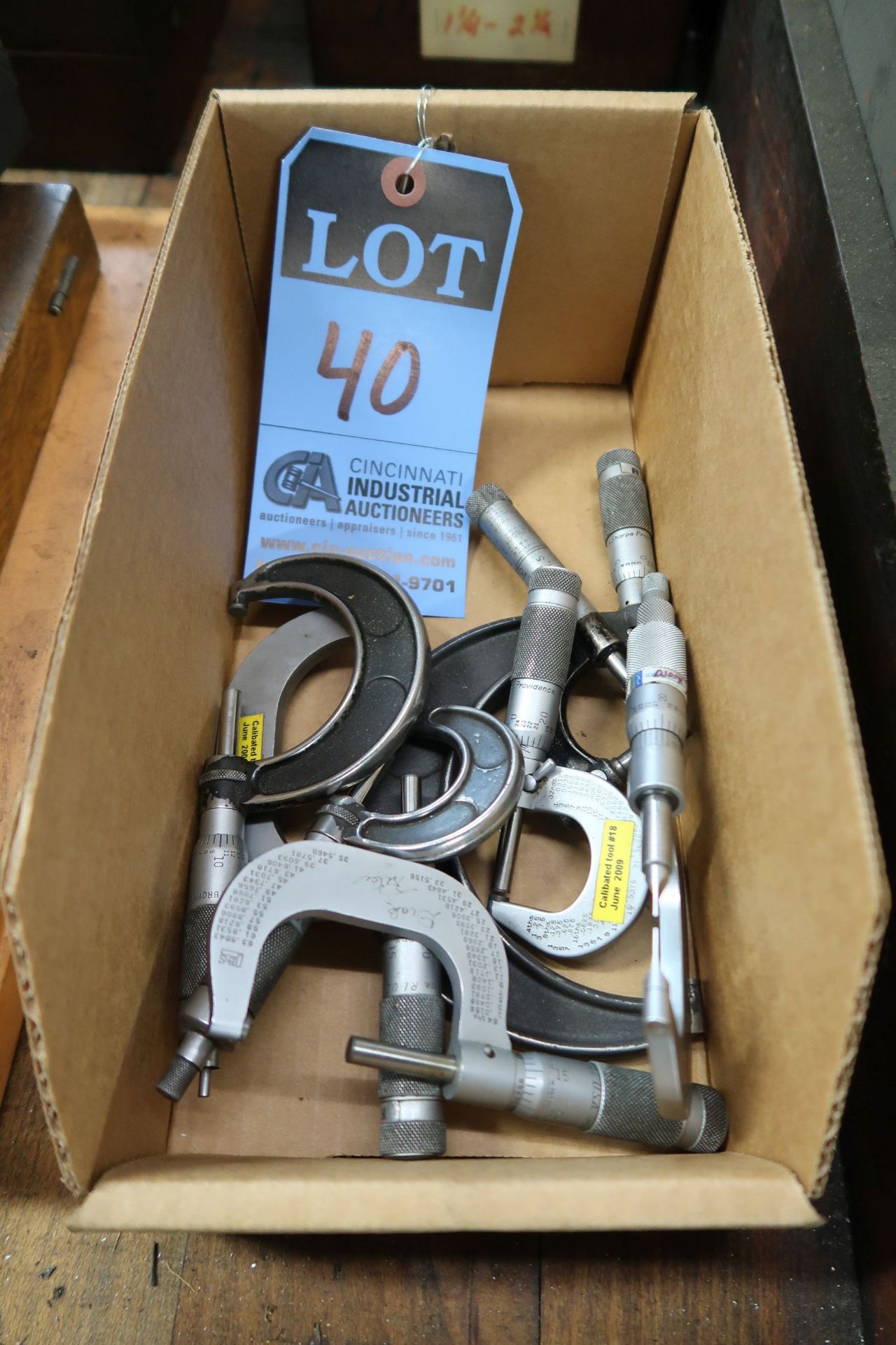 (LOT) MISCELLANEOUS MICROMETERS