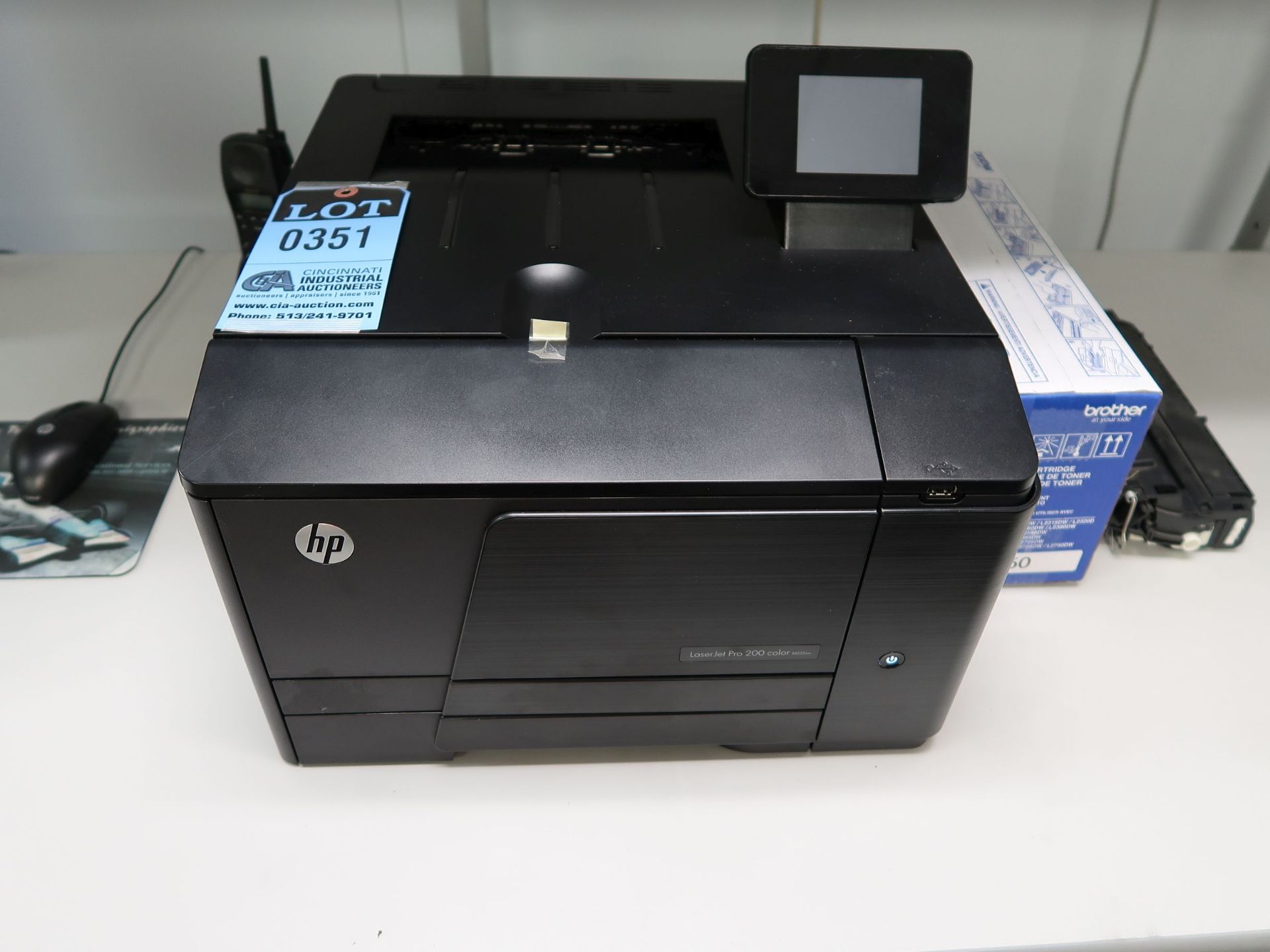 HEWLETT-PACKARD LASER-JET PRO 200 COLOR PRINTER