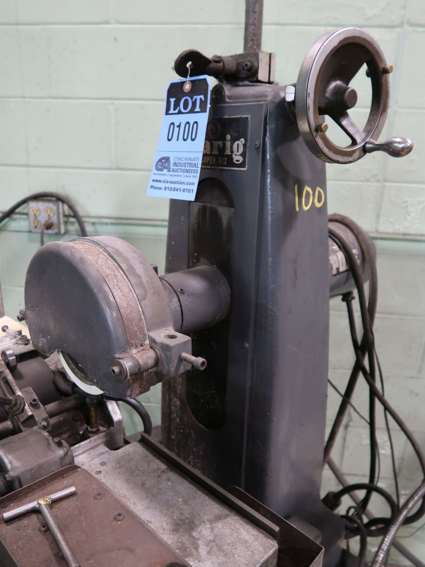 6" X 12" HARIG MODEL SUPER 612 HAND FEED SURFACE GRINDER - Image 2 of 3