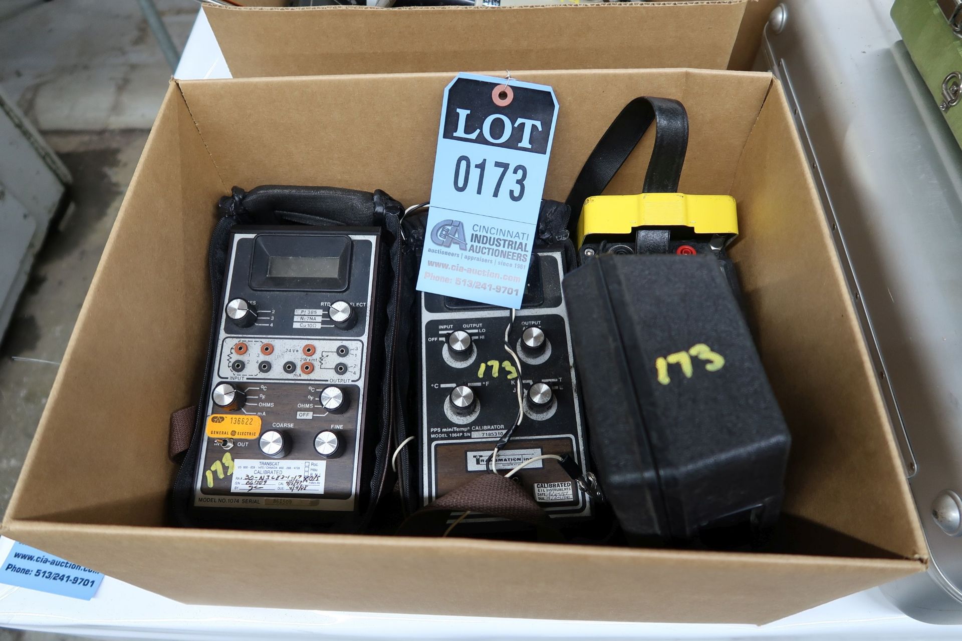 (LOT) MISCELLANEOUS TEST EQUIPMENT