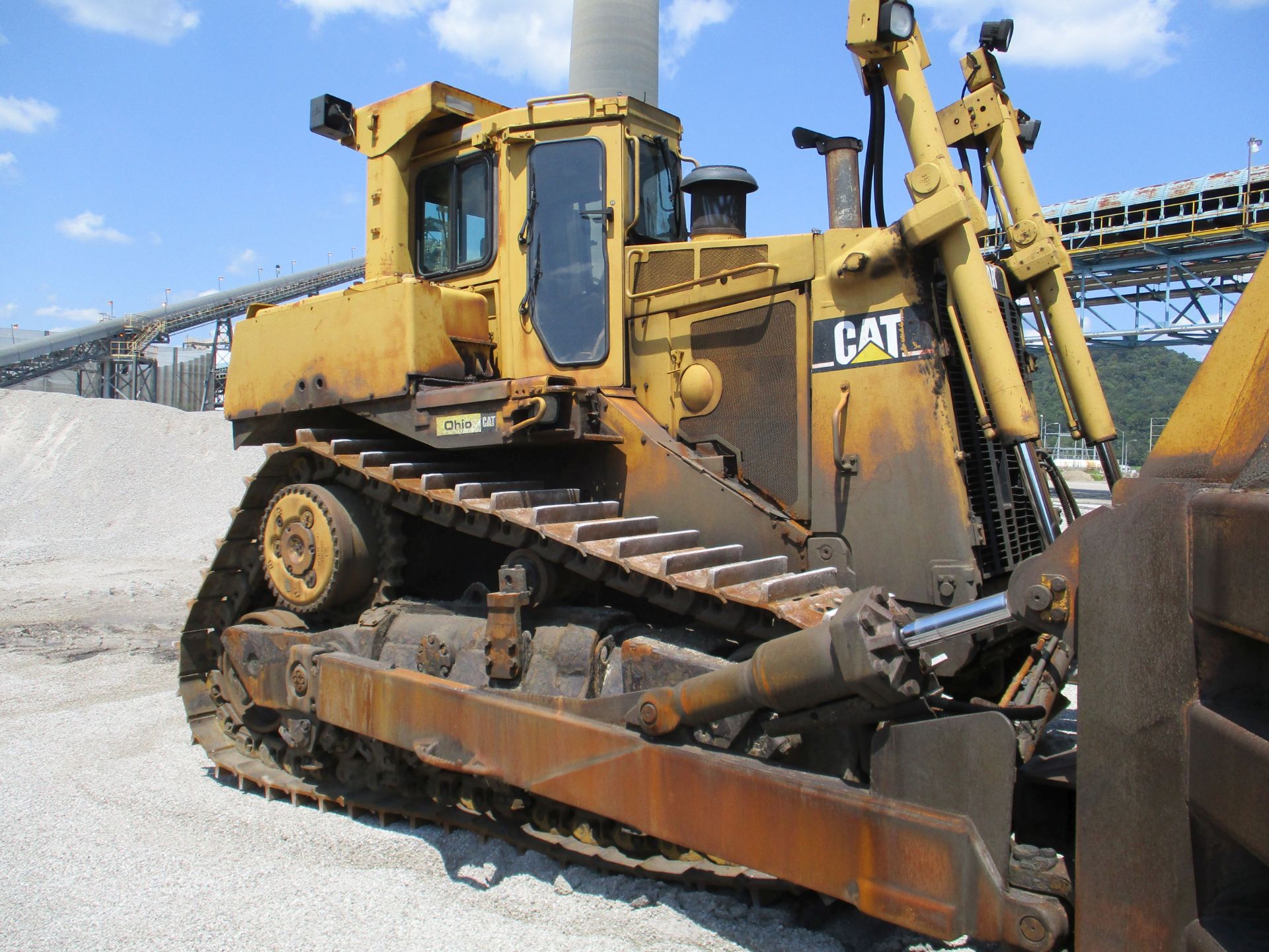 CATERPILLAR MODEL D9R INCLINE TRACK CRAWLER DOZER; S/N D9R-7TL00954, 16,868 HOURS - Image 4 of 11