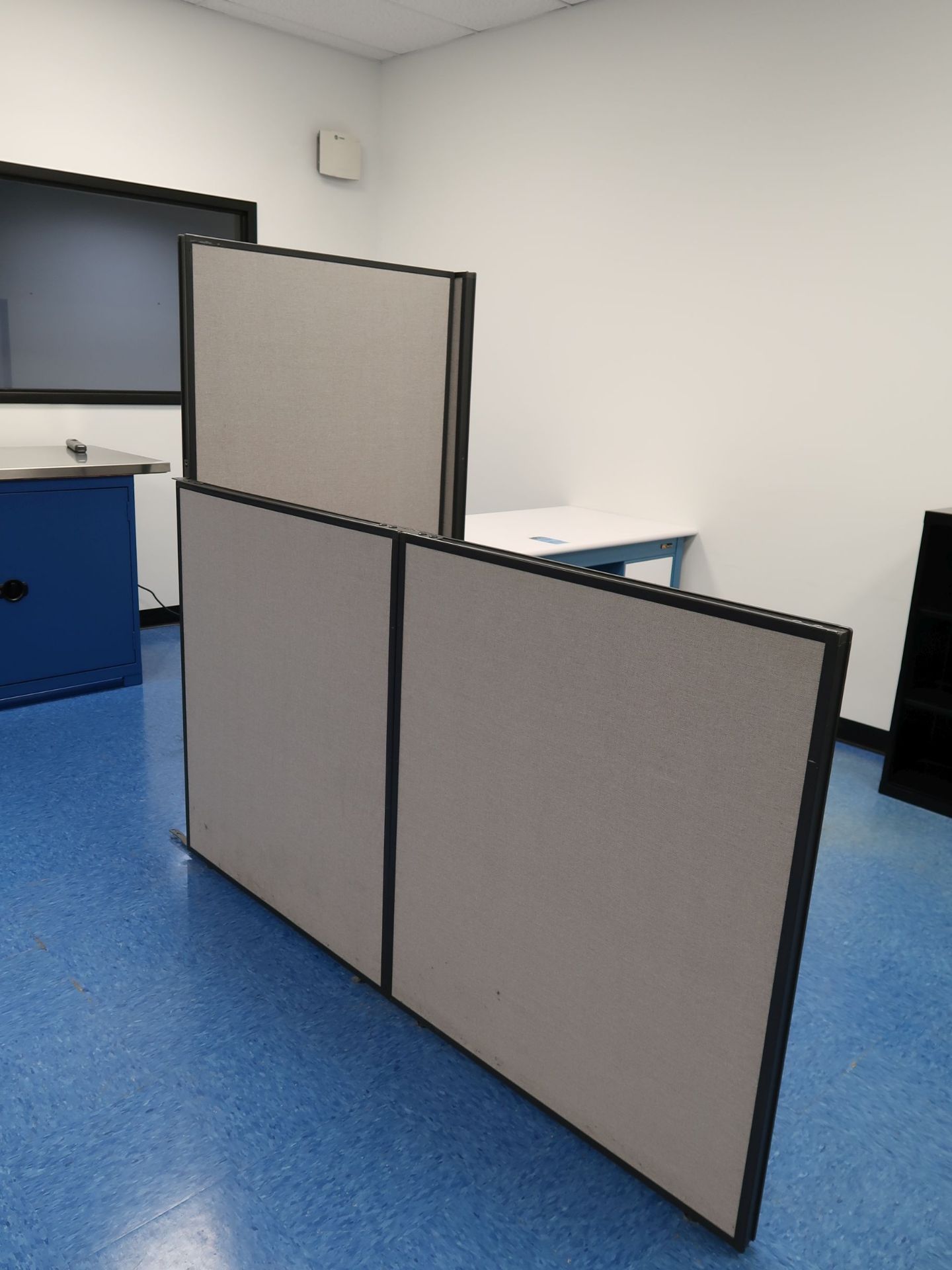 PANELS 36" WIDE BUSH CLOTH COVERED OFFICE WALL PARTITIONS