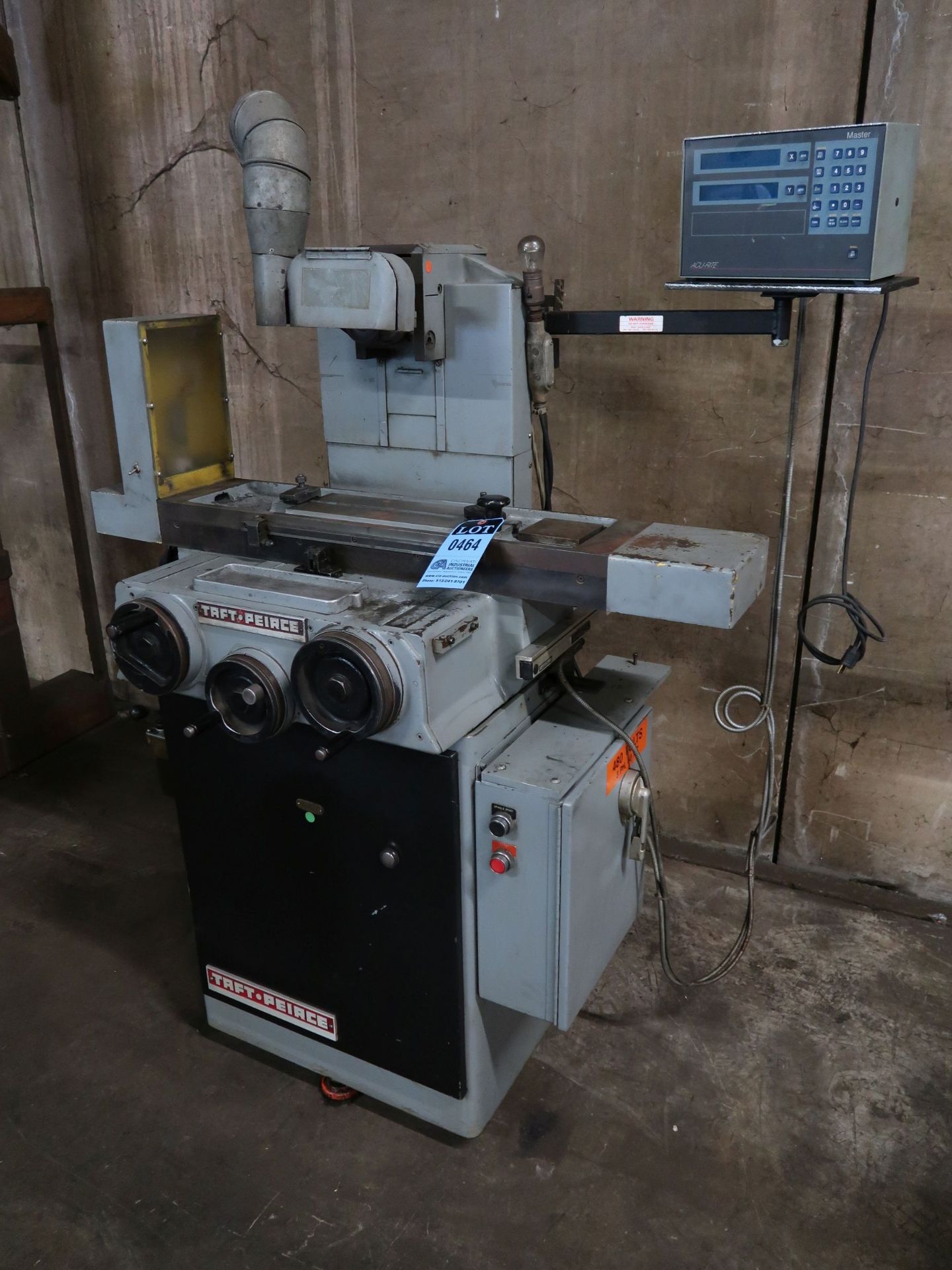 TAFT PIERCE SURFACE GRINDER WITH DRO