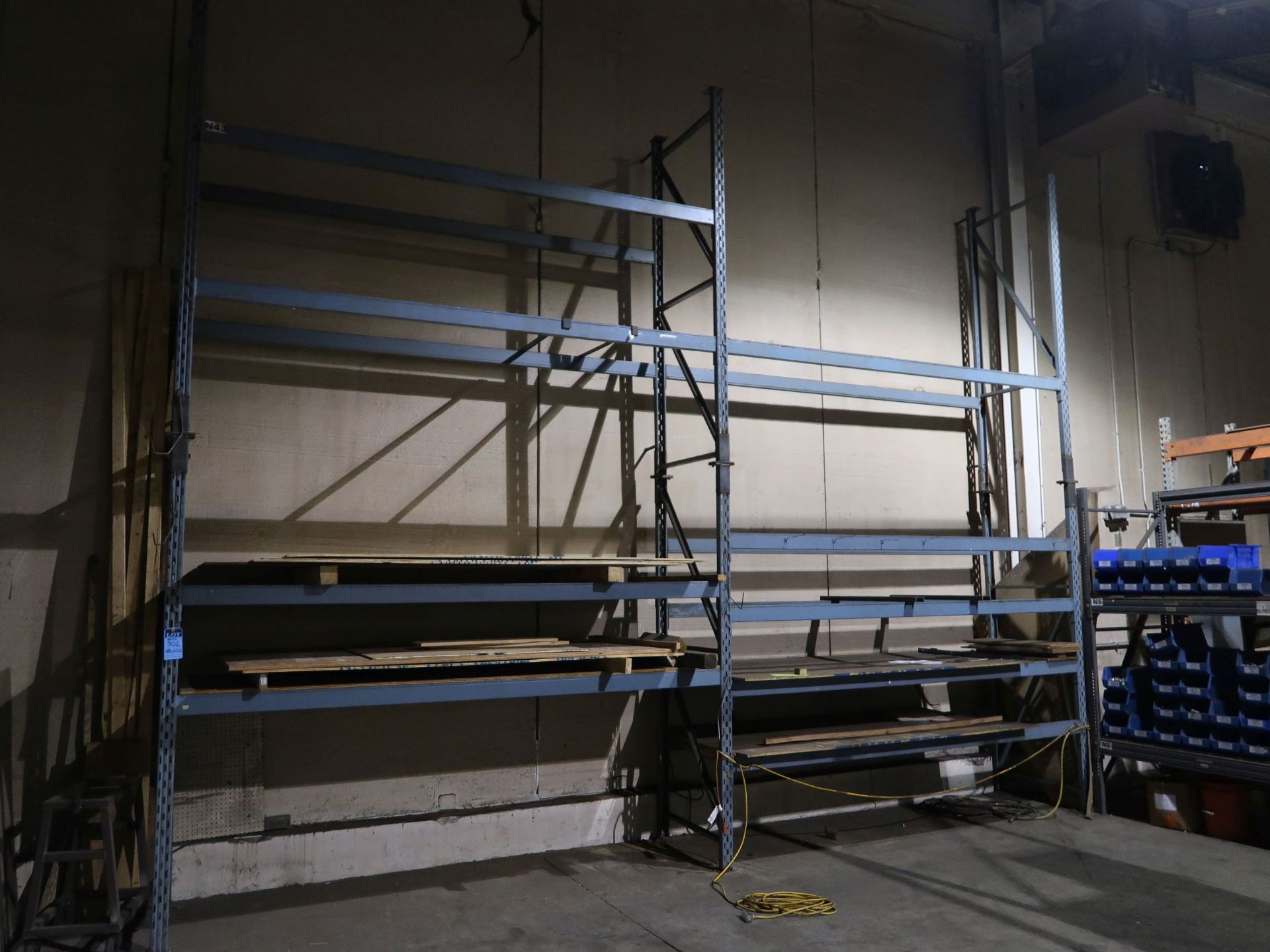 SECTIONS 36" X 132" X 16'6" HIGH (APPROX.) ADJUSTABLE BEAM PALLET RACK, (3) SECTIONS WITH (10) - Image 2 of 2