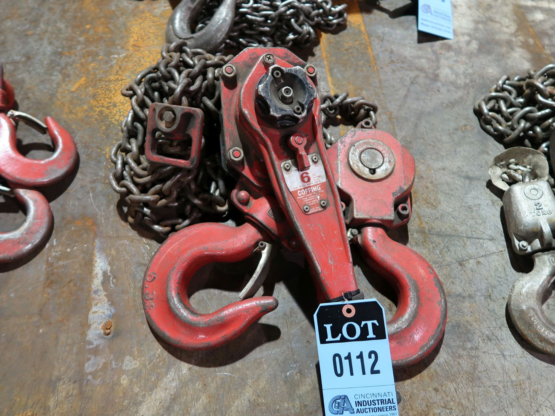 6 TON CAPACITY COFFING LEVER CHAIN HOIST