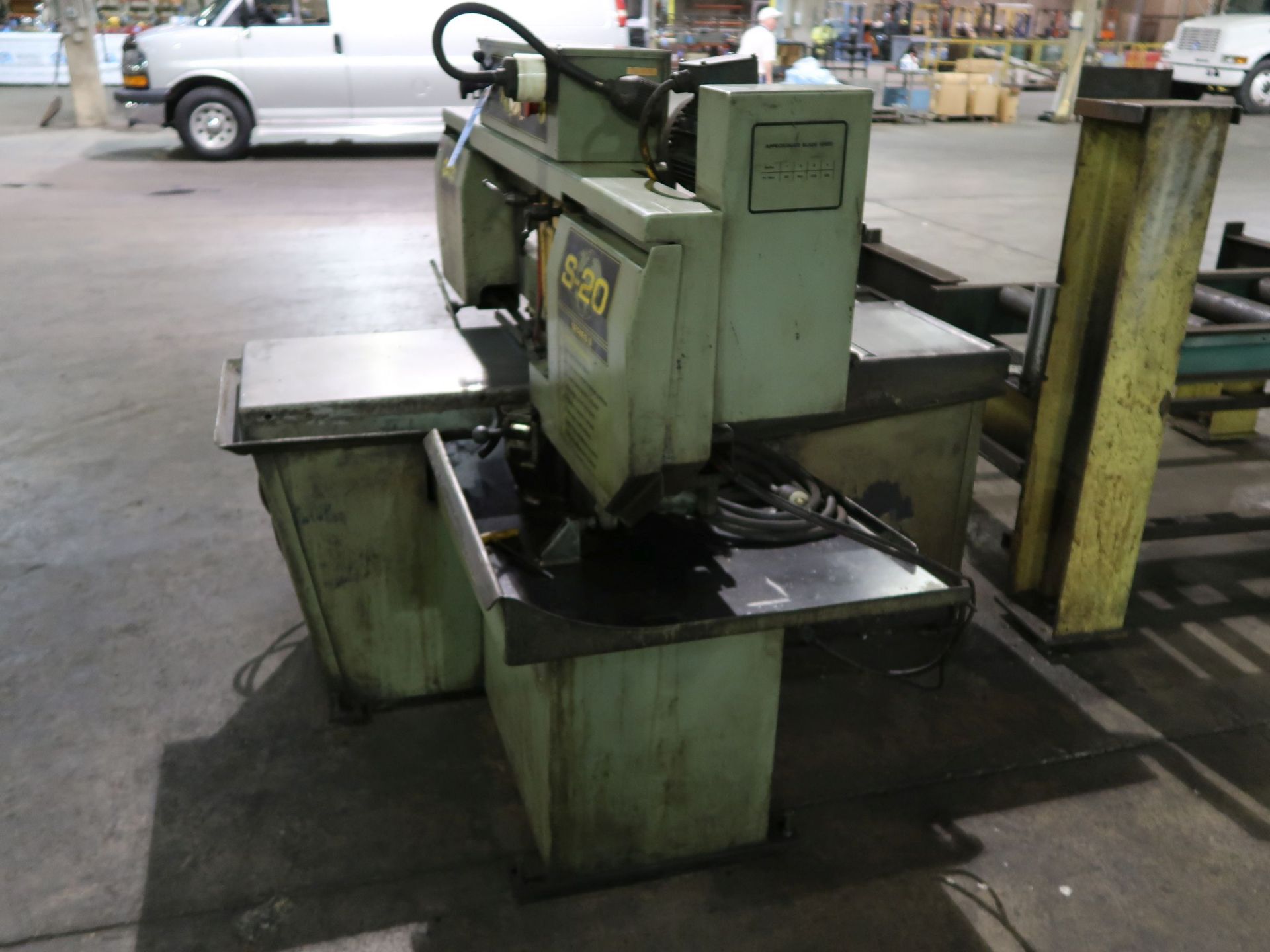 13" X 18" HYD-MECH S20 SERIES II MITRE HORIZONTAL BAND SAW; S/N 61299751 - Image 4 of 5