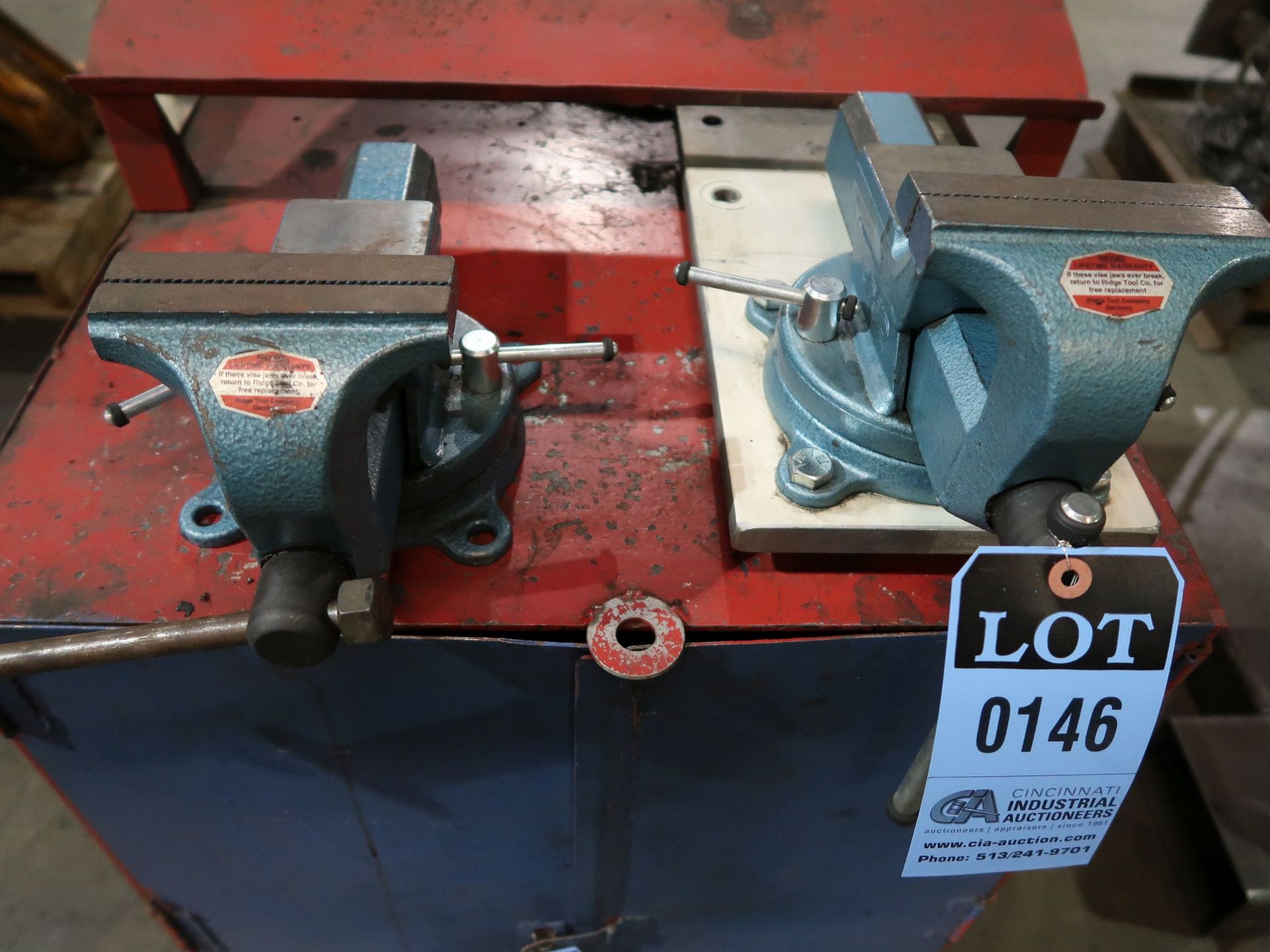 4-1/2" RIDGID BENCH VISES