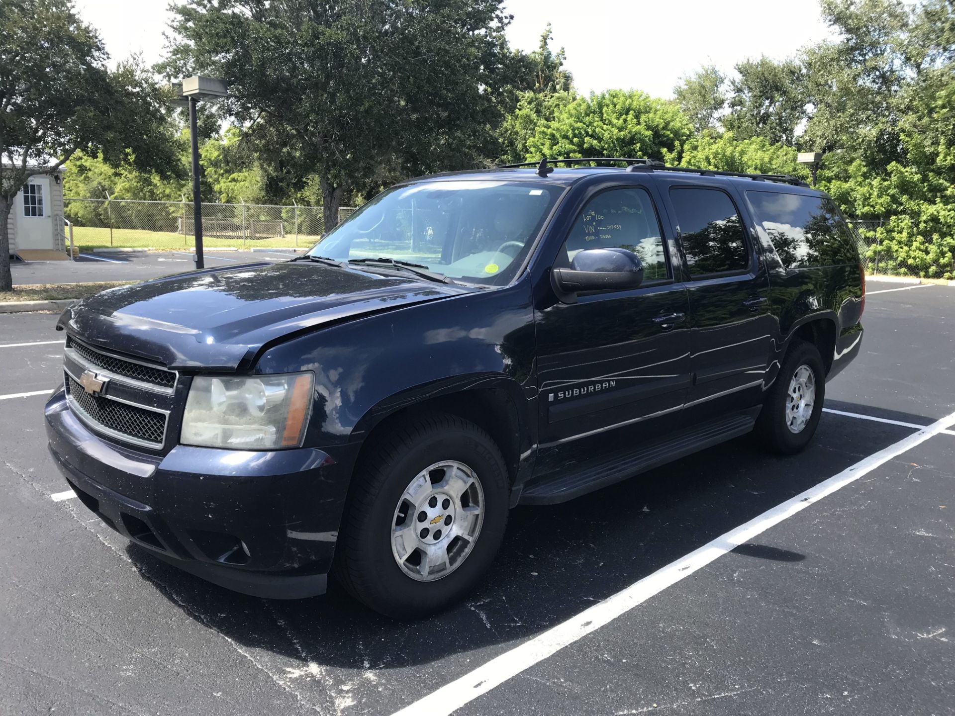 2008 CHEVY SUBURBAN LT MODEL C150N; VIN # 3GNFC16J98G207539, FULL POWER, LEATHER INTERIOR, VORTEC