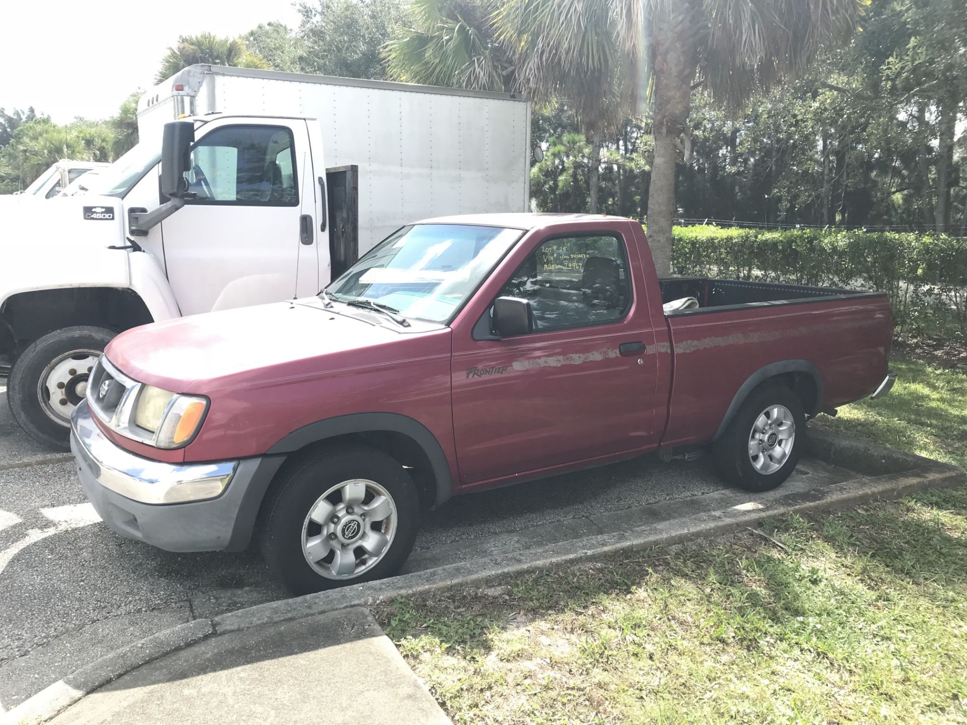 1998 NISSAN FRONTIER PICKUP TRUCK; VIN # 1N6DD21SXWC341007, MANUAL TRANSMISSION, 79,967 MILES