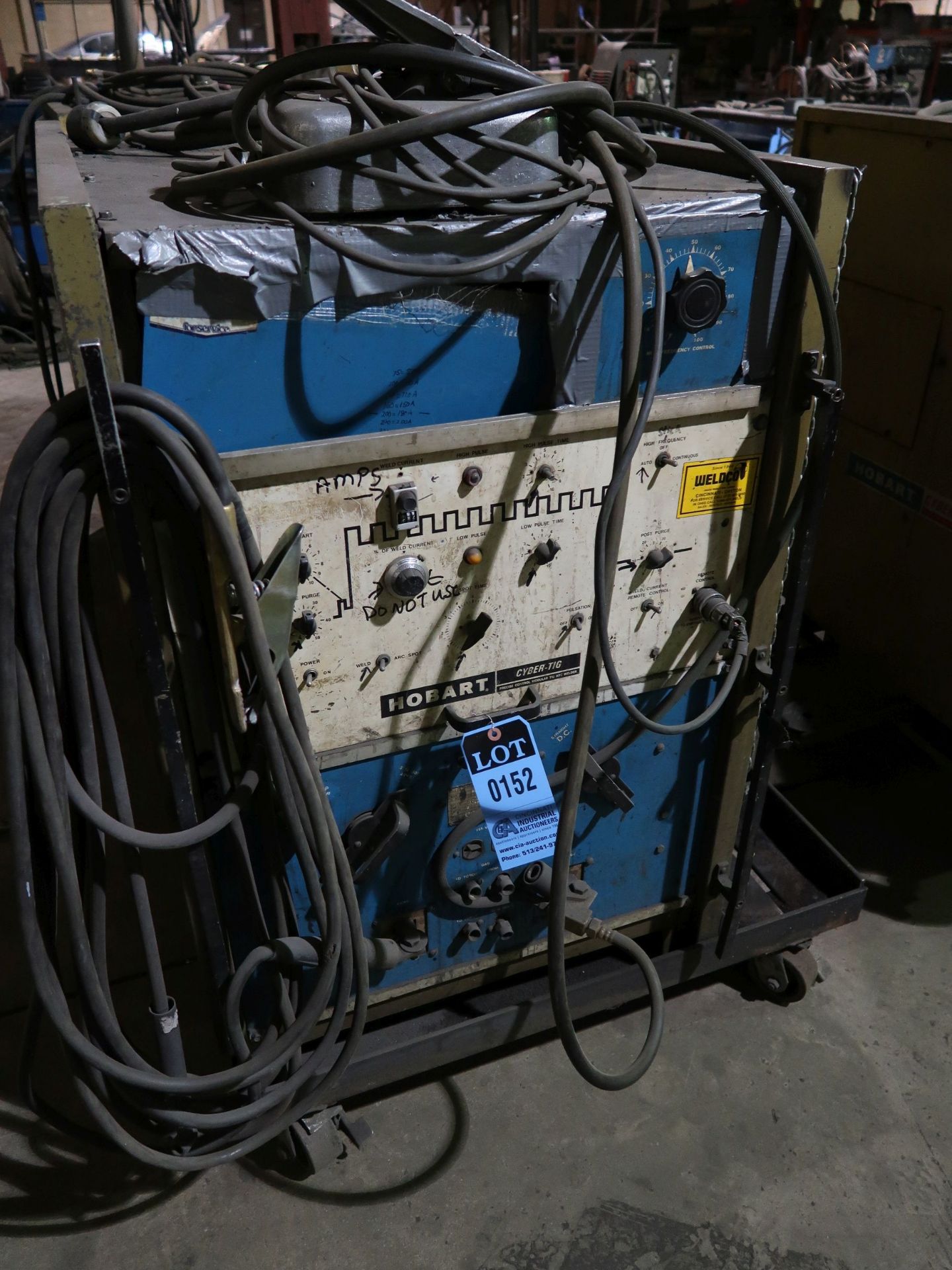 HOBART CYBER TIG WELDER