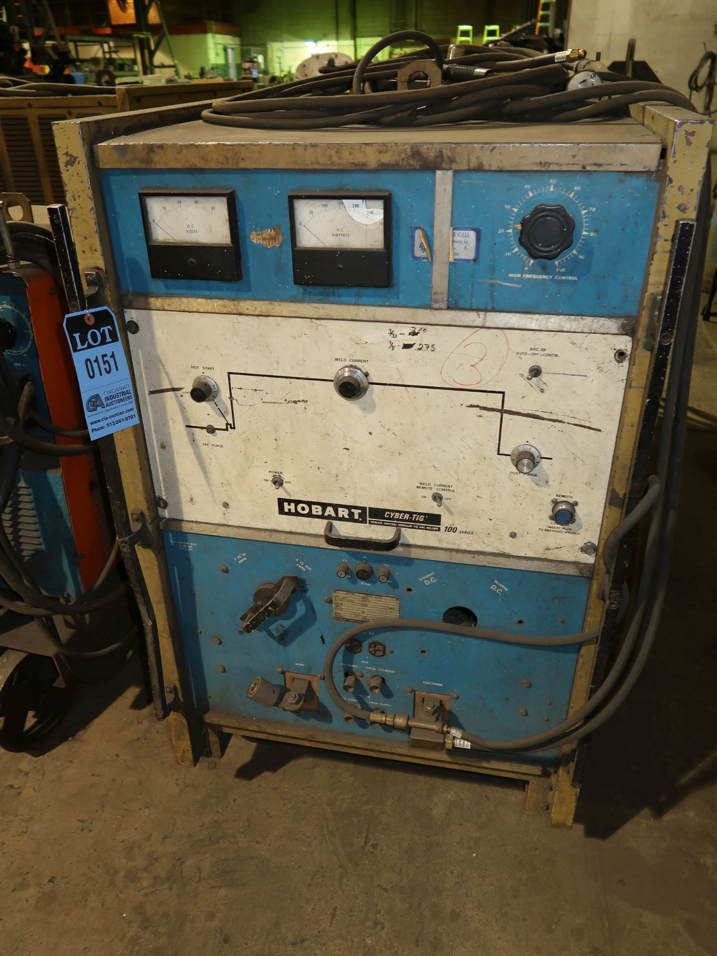 HOBART CYBER TIG WELDER