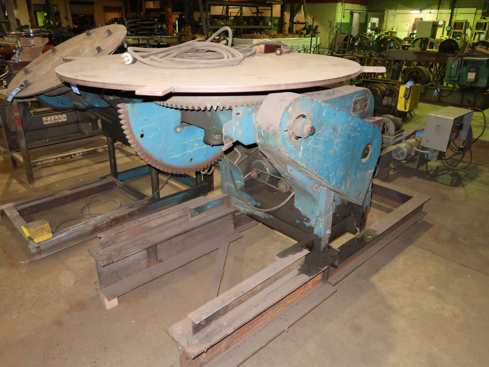 2,500 LB. WORTHINGTON MODEL 25P MOTORIZED T&R WELDING POSITIONER; S/N 56681 - Image 2 of 2