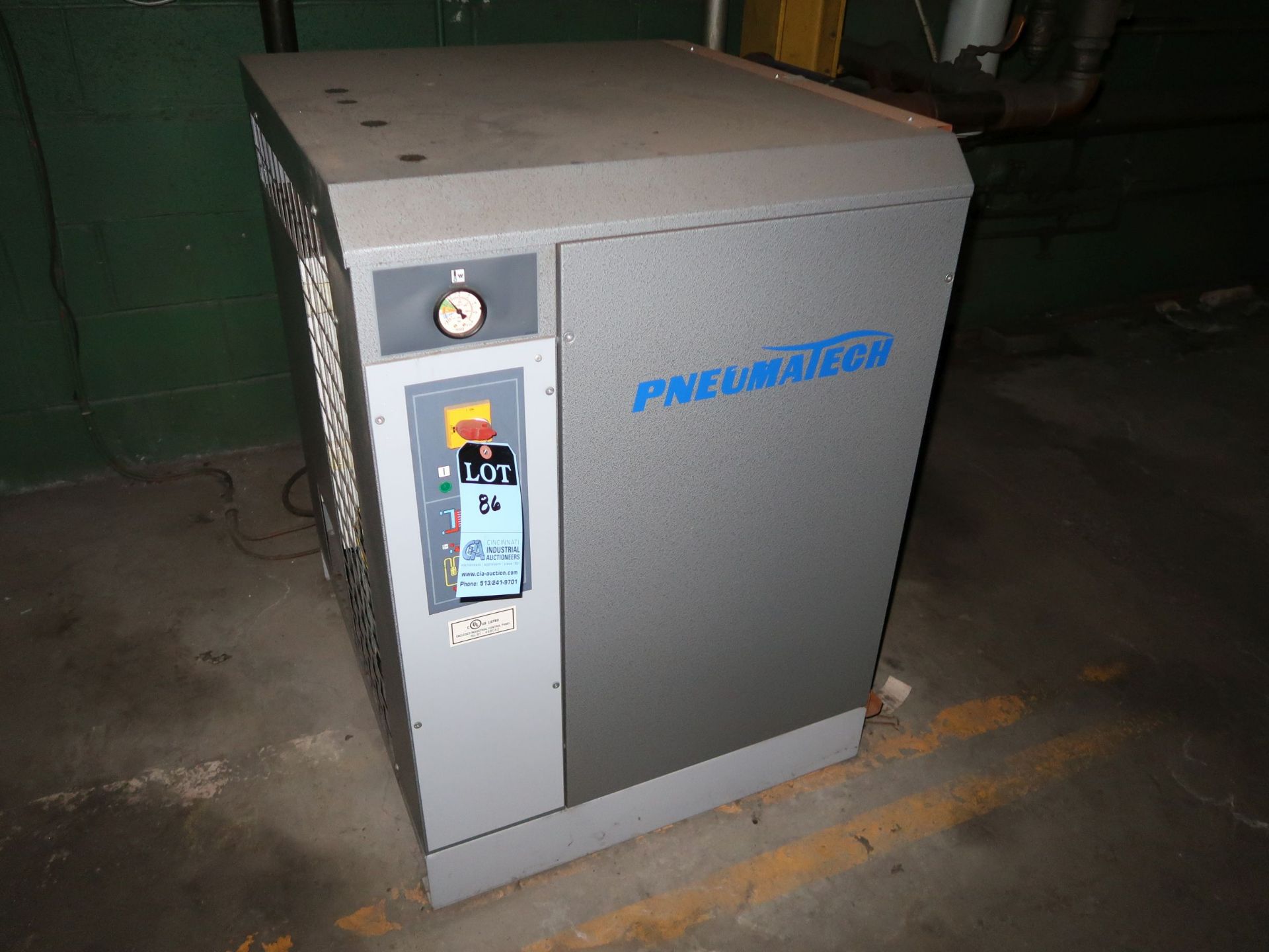 PNEUMATECH MODEL AD-0500(A13)UL COMPRESSED AIR DRYER; S/N CAI459804 (NEW 2010)