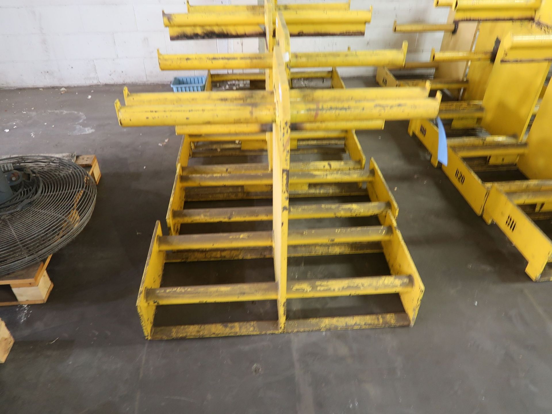 (LOT) (5) 18" X 50" DIAMETER 2-SIDED COIL STANDS - Image 3 of 3