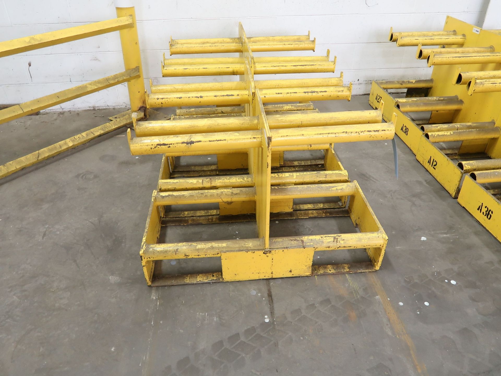 (LOT) (4) 18" X 30" DIAMETER 2-SIDED COIL STANDS - Image 3 of 3