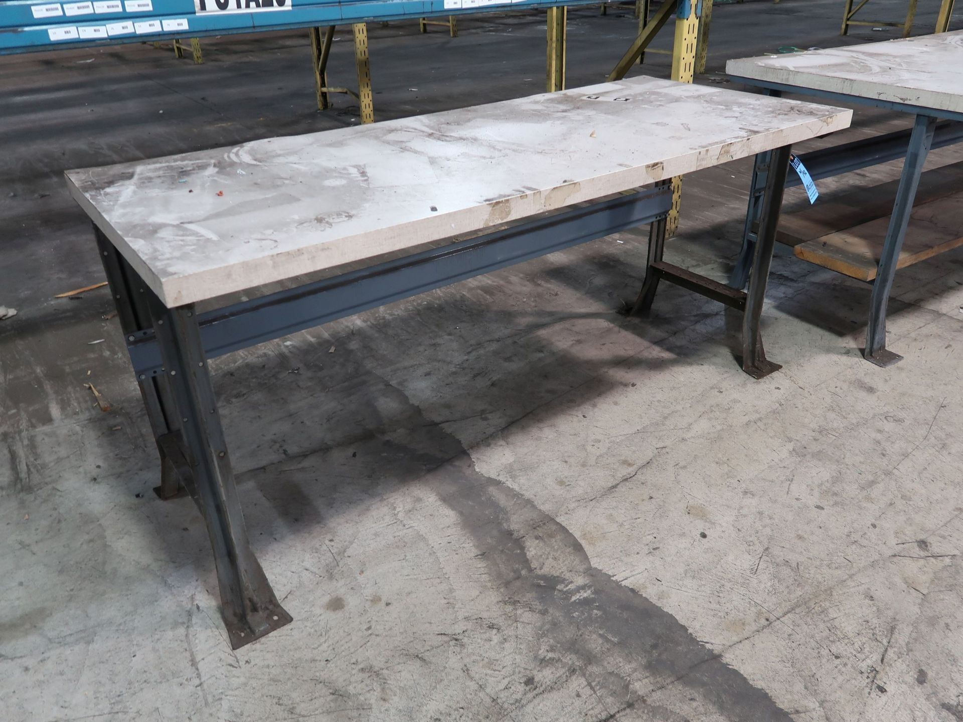 (LOT) (2) 36" X 72" AND 30" X 72" BENCHES - Image 3 of 3