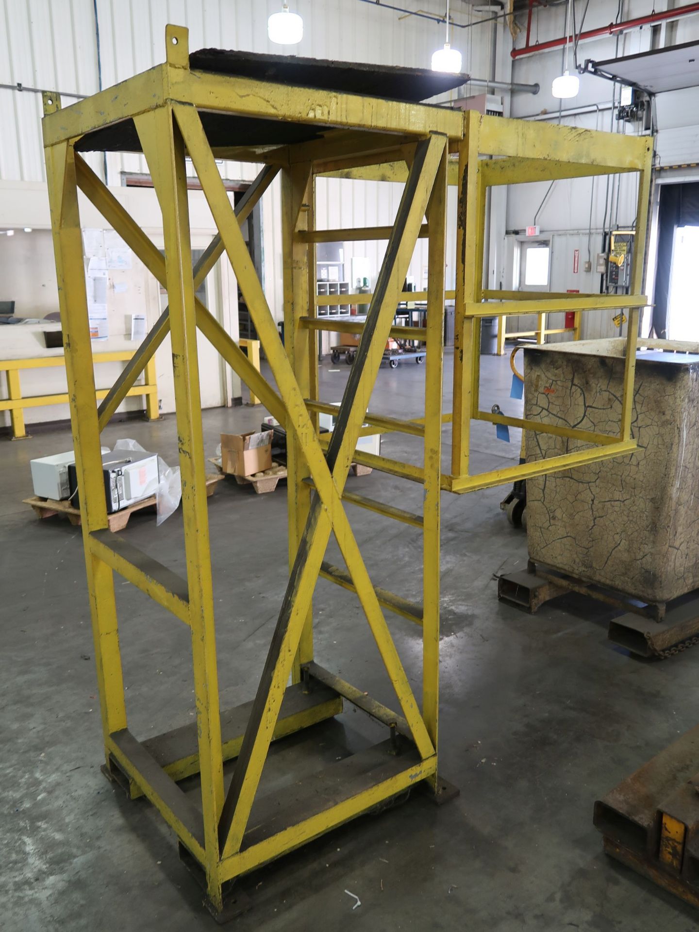 SHOP BUILT LIFT TRUCK TYPE CAGE - Image 2 of 2