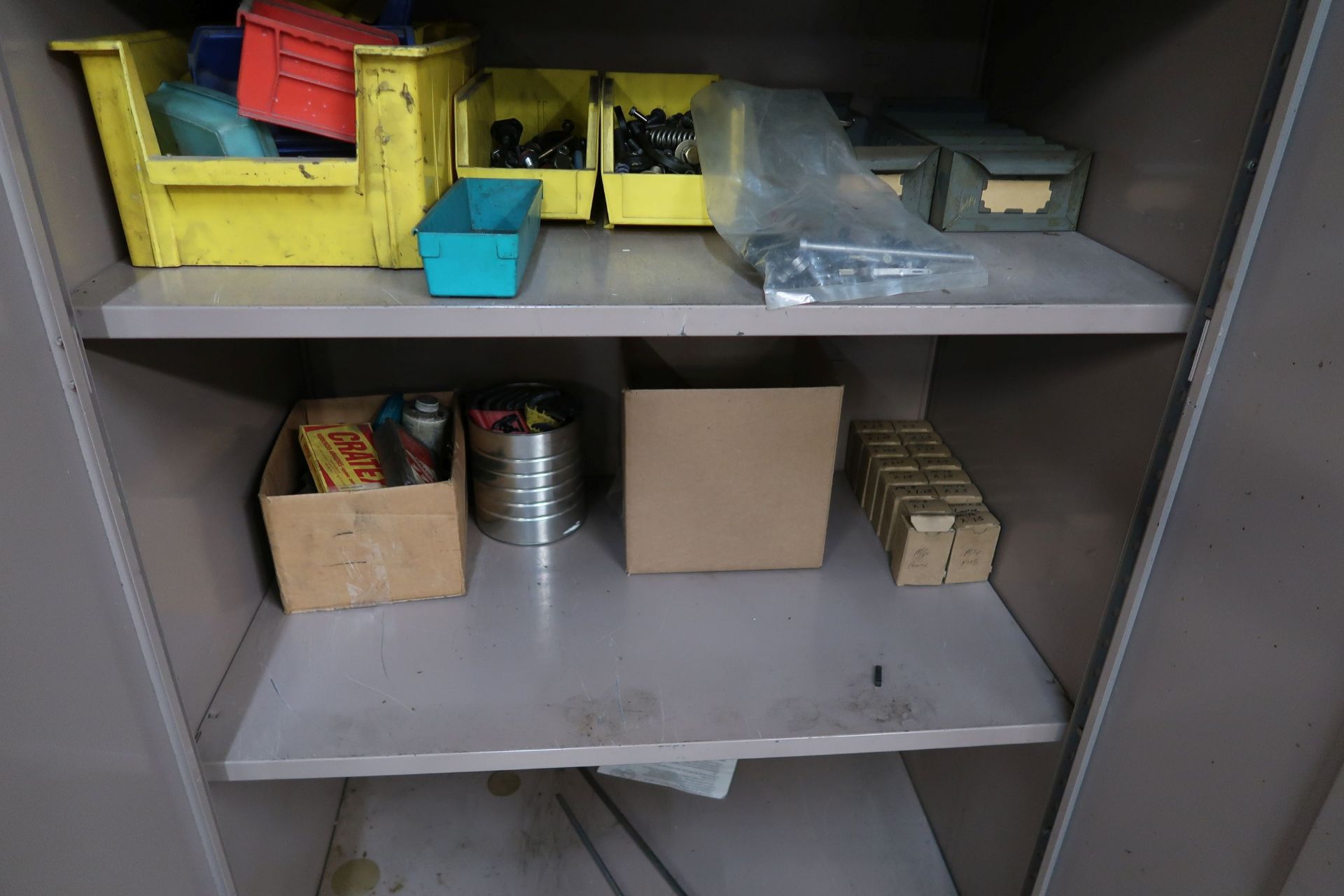 (LOT) MISCELLANEOUS HARDWARE WITH STORAGE CABINET - Image 3 of 3