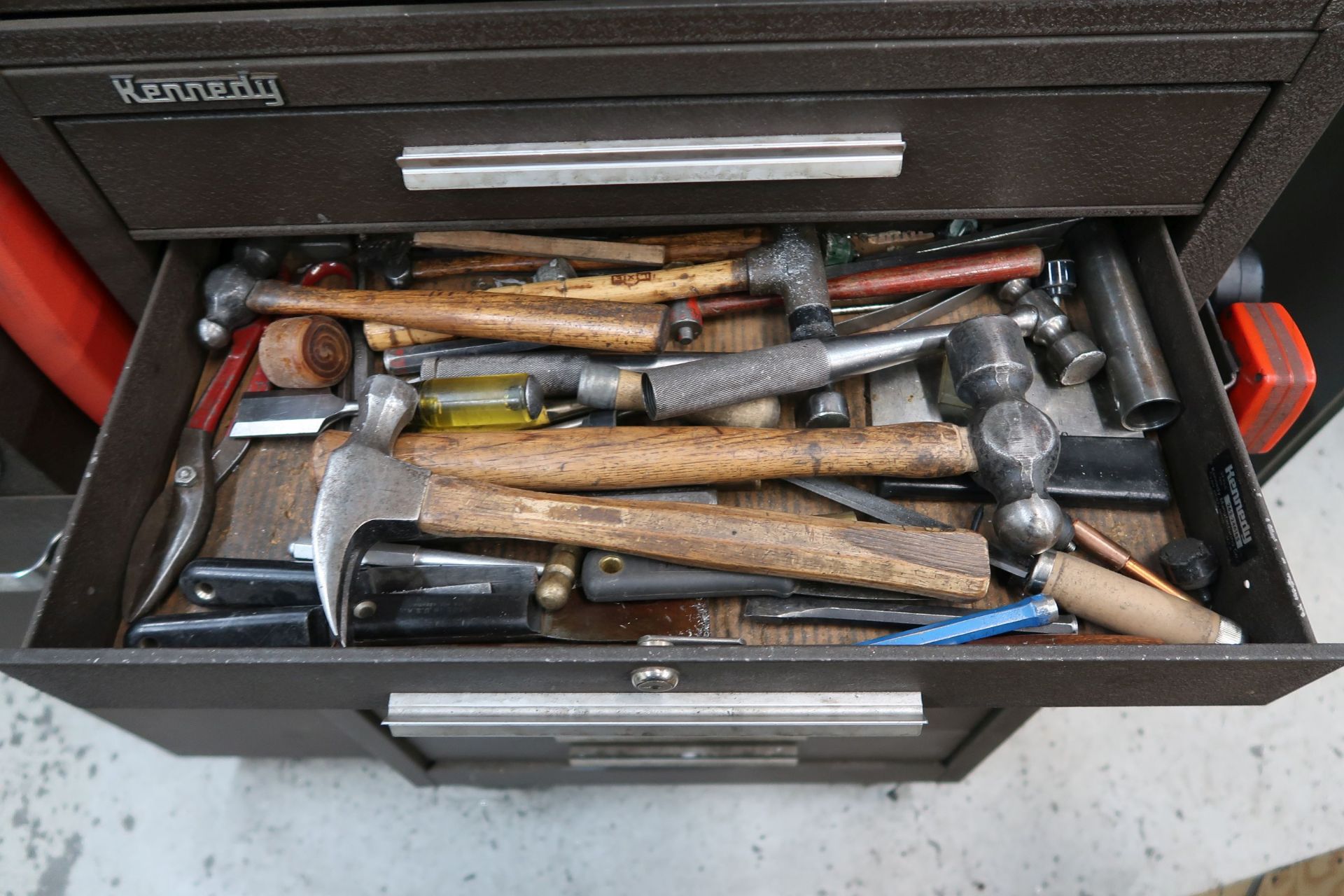 15-DRAWER KENNEDY PORTABLE TOOLBOX WITH TOOLS - Image 9 of 15