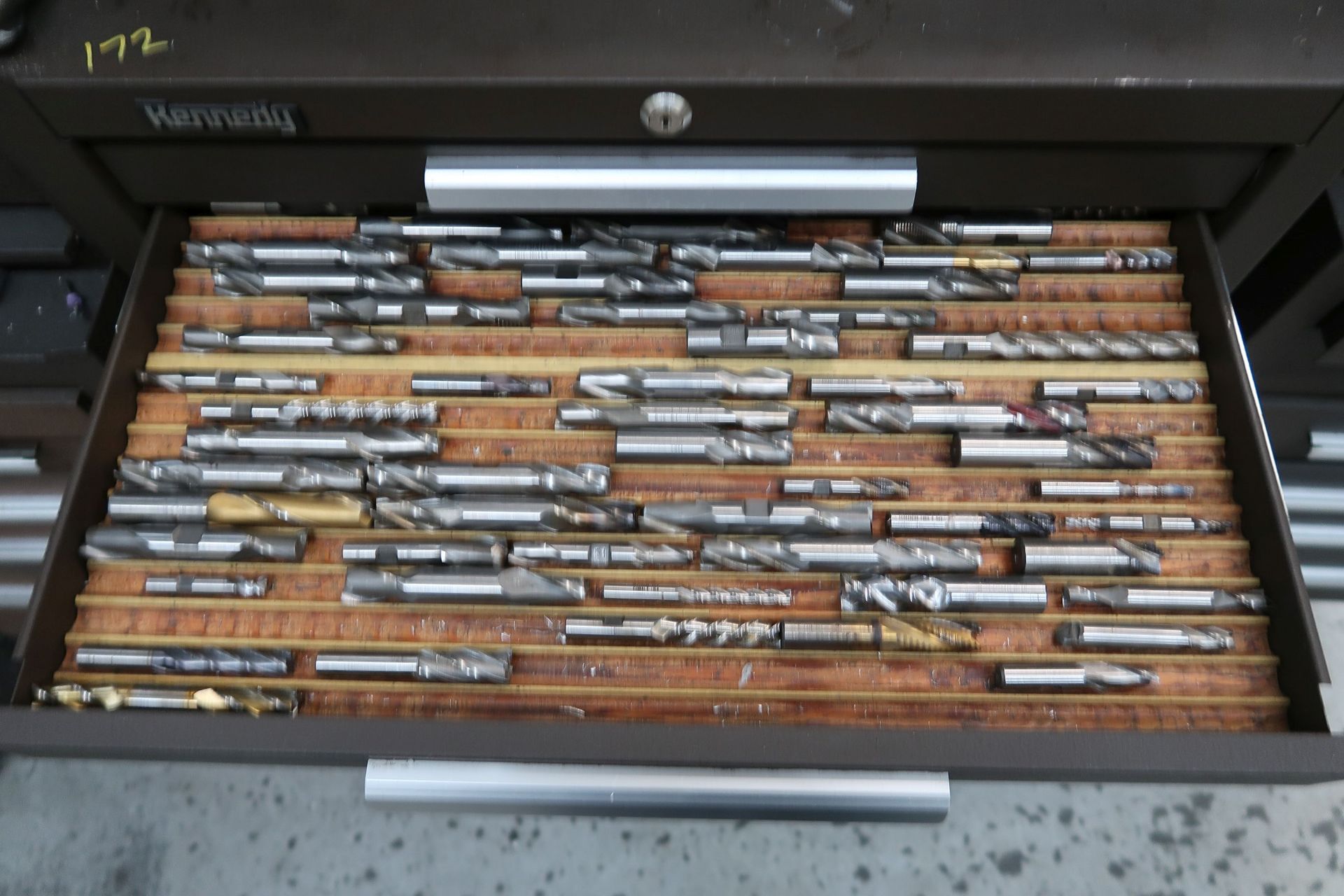 14-DRAWER KENNEDY PORTABLE TOOLBOX WITH TOOLS - Image 7 of 13