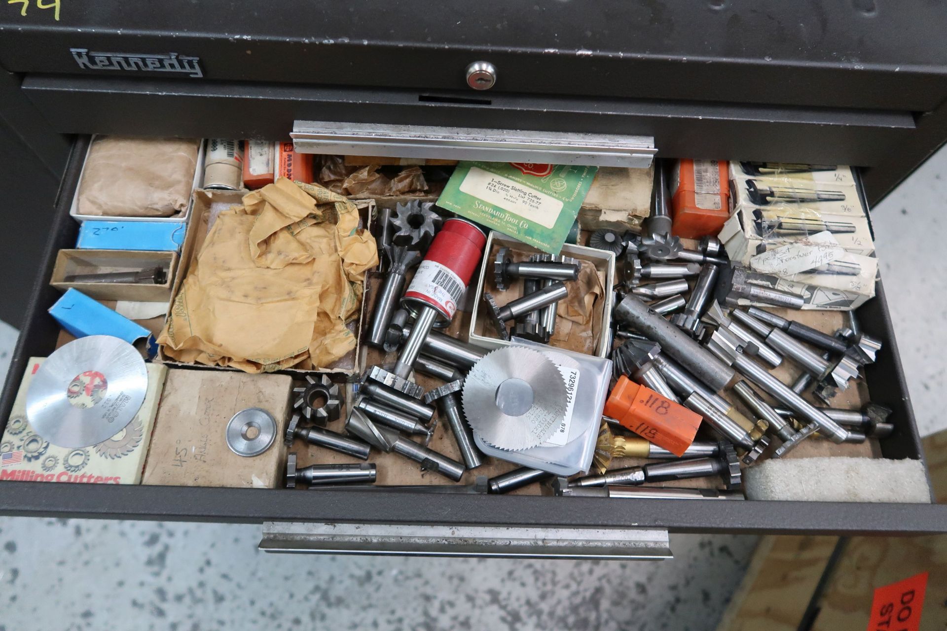 15-DRAWER KENNEDY PORTABLE TOOLBOX WITH TOOLS - Image 11 of 15