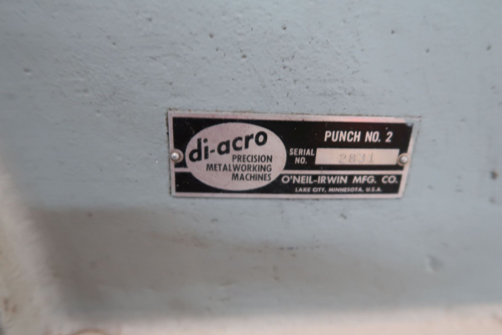 12" DIACRO NO. 2 PUNCH - Image 3 of 3